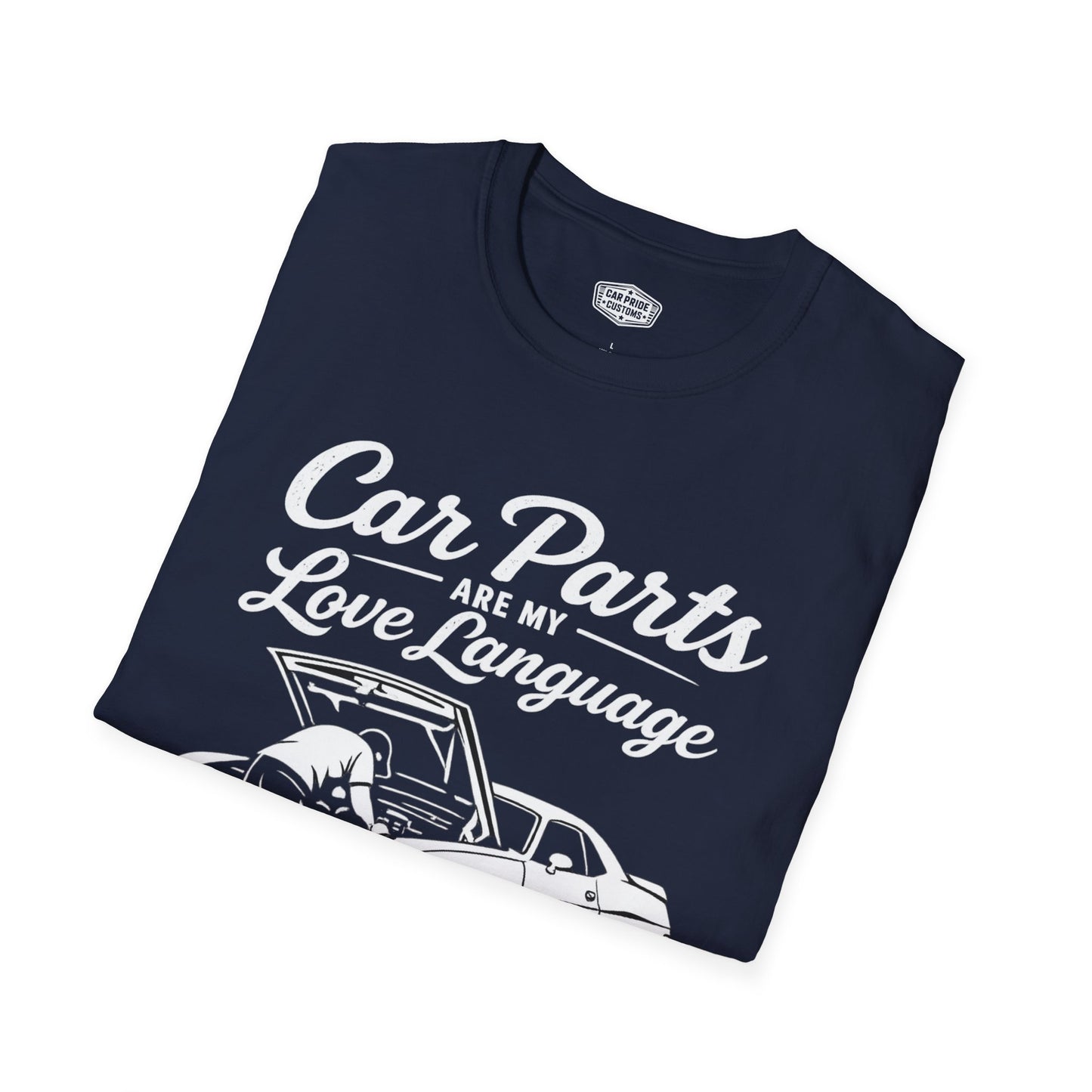 Funny Car T-Shirt | Car Guy Gift | Mechanic Shirt | 1970 Dodge Challenger | Car Parts