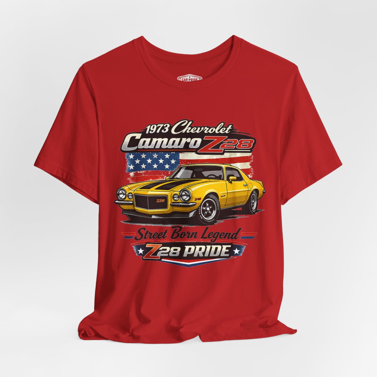 1973 Chevrolet Camaro Shirt | Classic Car Gift for Dad | American Pride | Vintage | Classic | Premium Soft