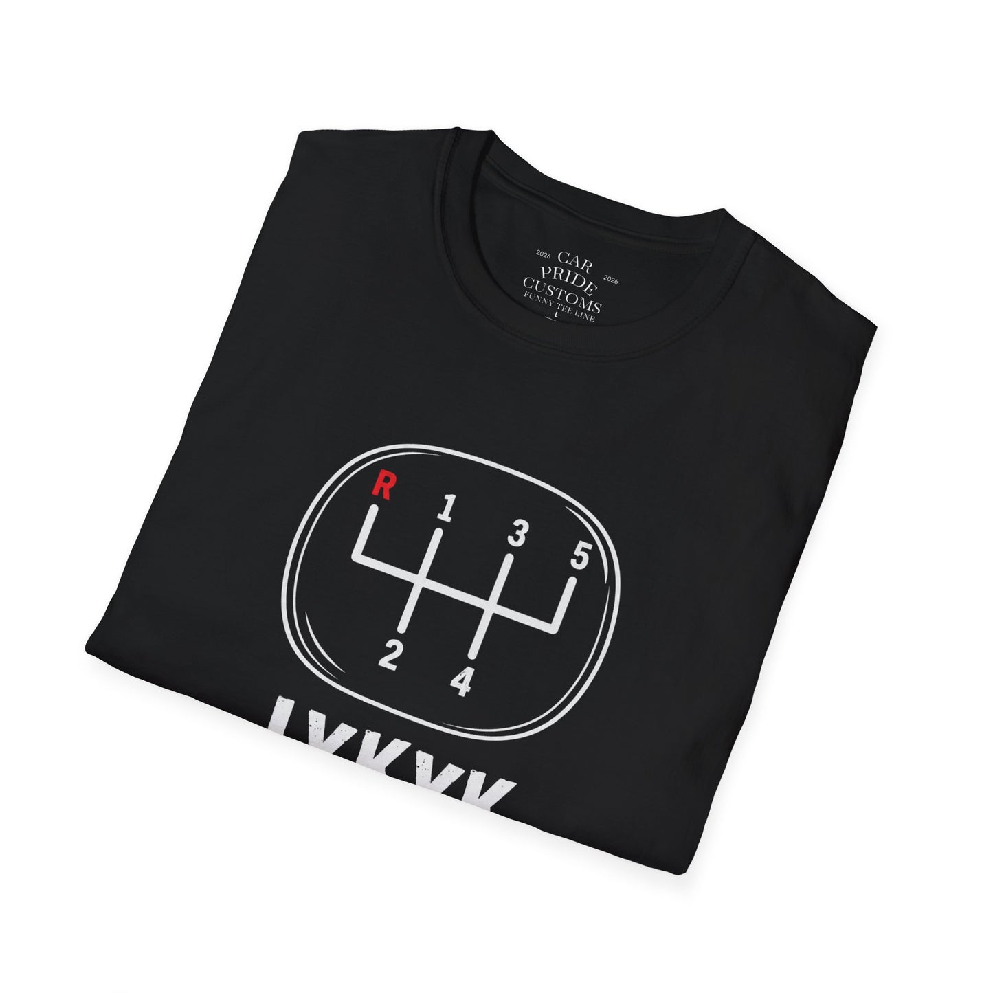 IYKYK 5-Speed Manual Shift Pattern Design | Funny Gearhead Gift | Fathers Day Gift for Dad | Muscle Car Shirt | Car Lover Gift