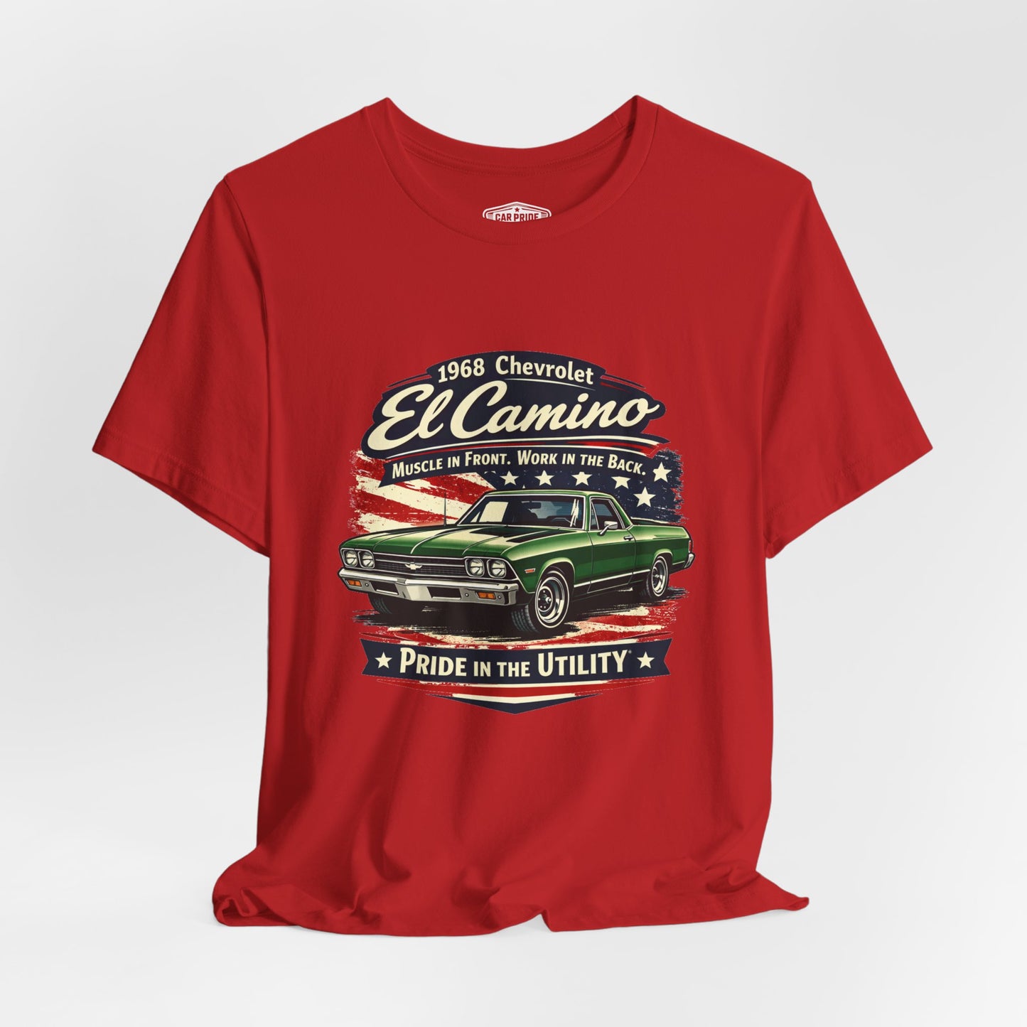 1968 Chevrolet El Camino Green Pride - Premium Tee