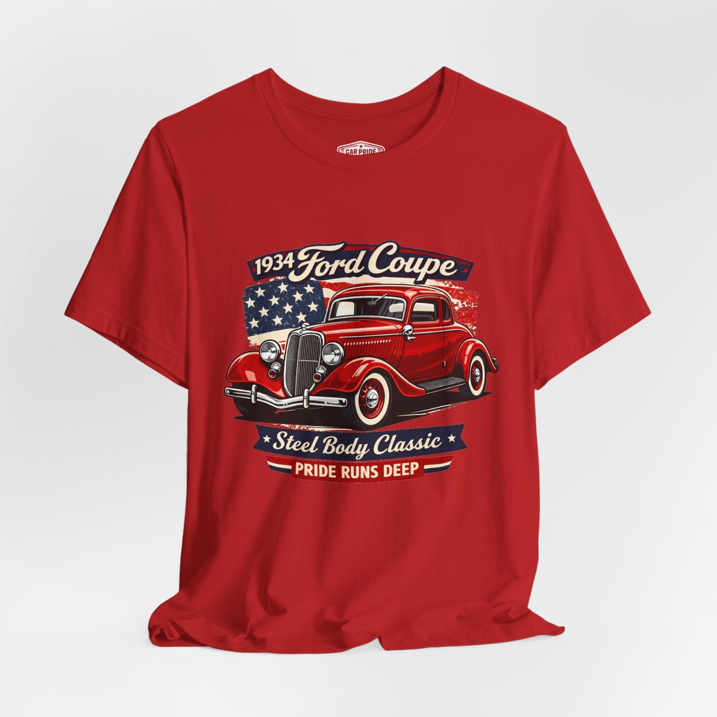 1934 Ford Coupe Red Pride - Premium Tee