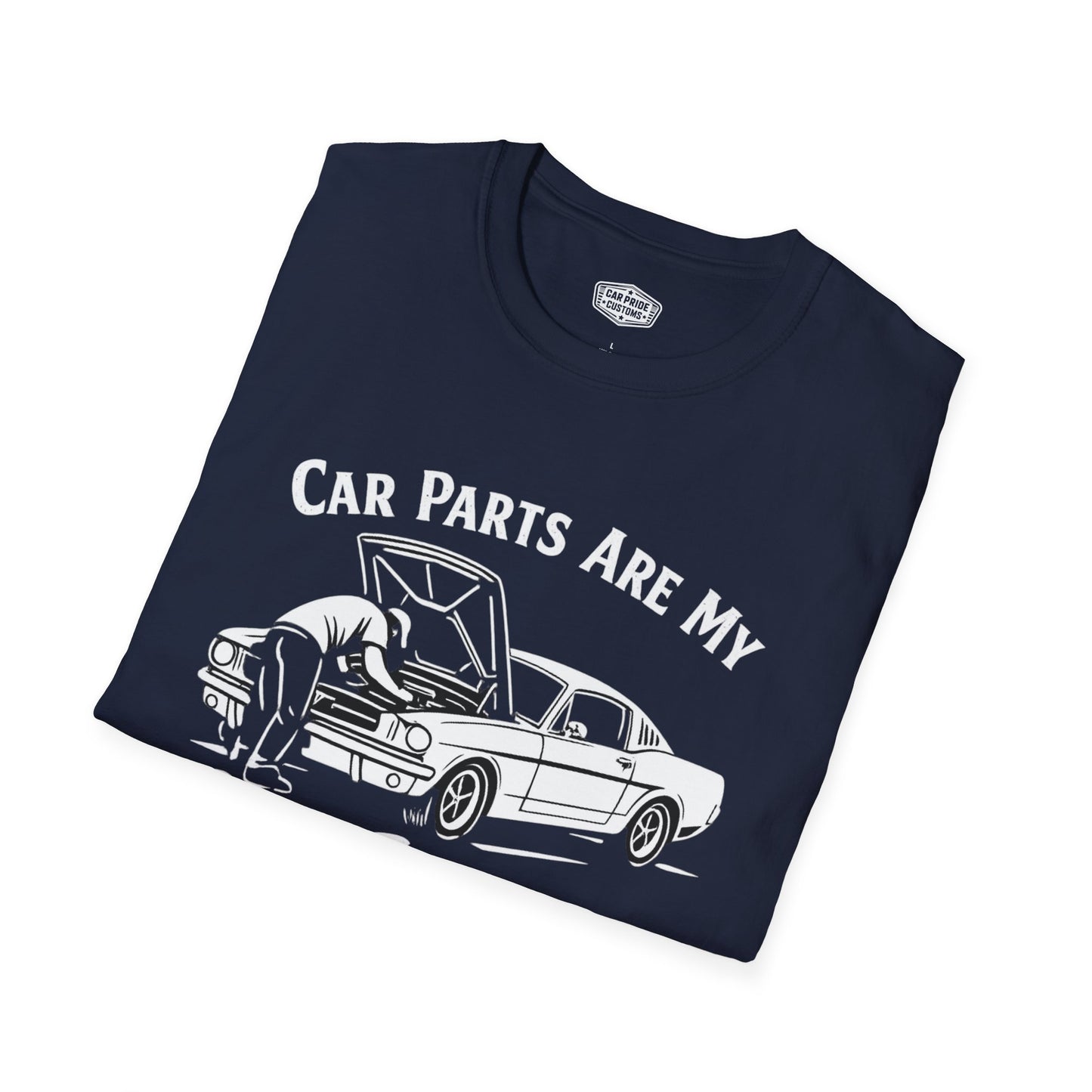Funny Car T-Shirt | Car Guy Gift | Mechanic Shirt | 1966 Ford Mustang |Car Parts