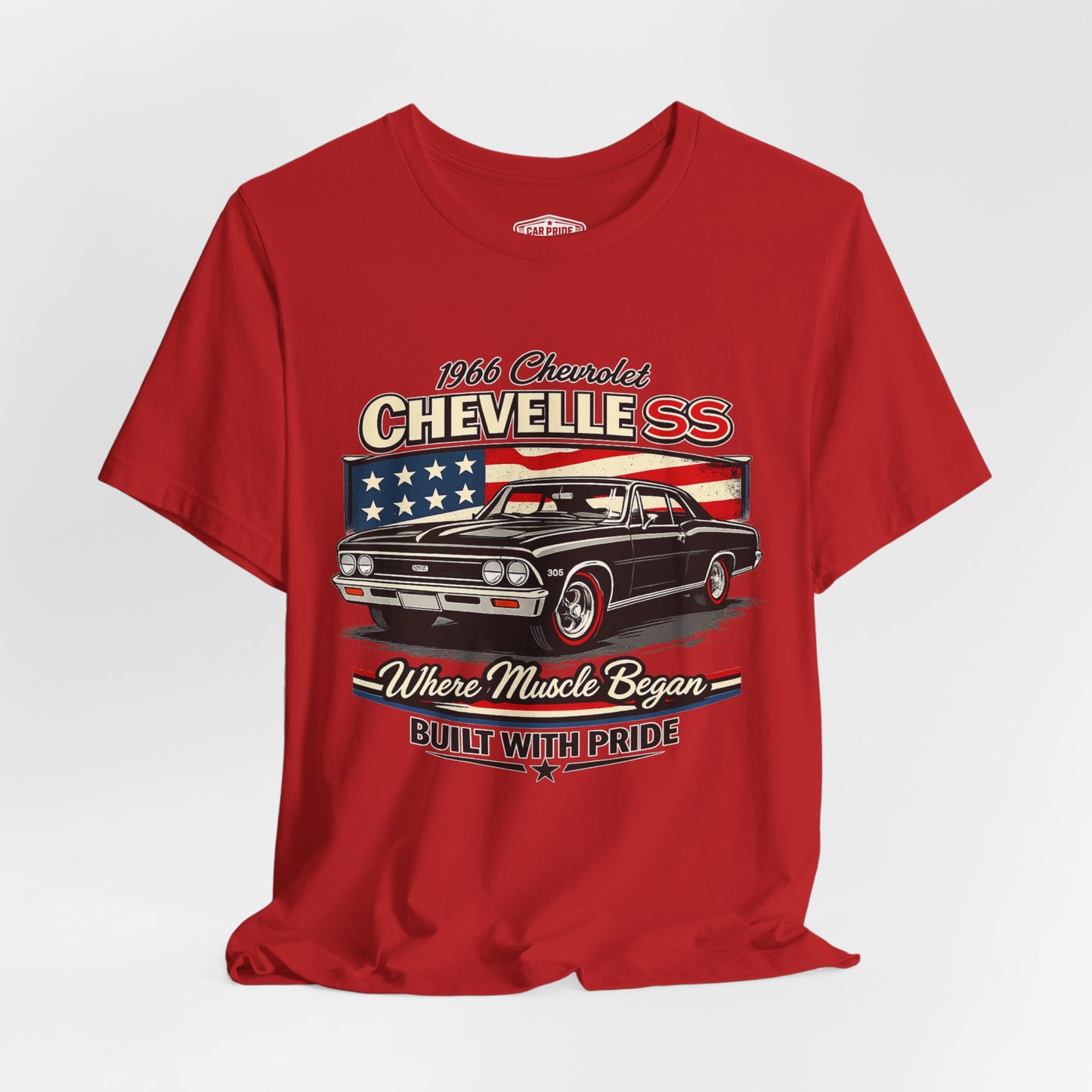 1966 Chevrolet Chevelle SS Black Pride - Premium Tee