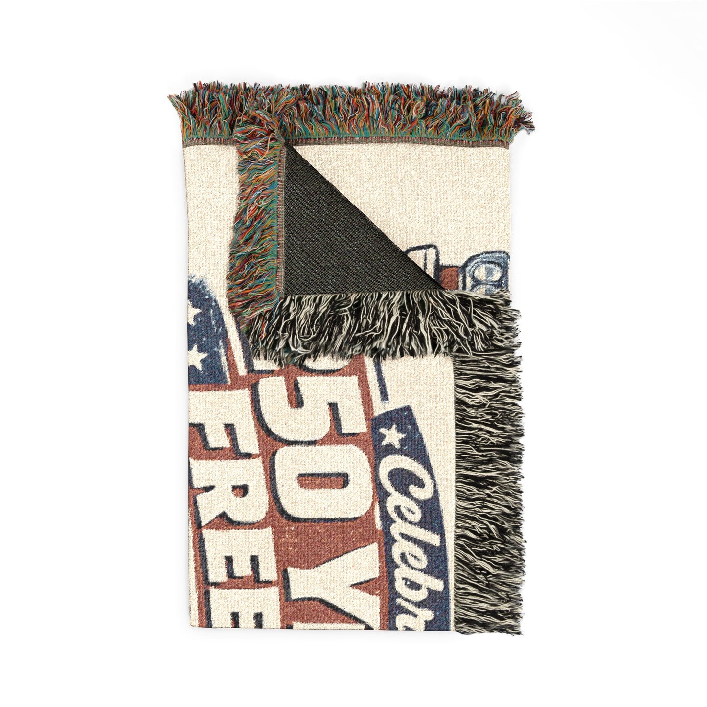 Ford F100 Pickup Woven Throw Americana Patriotic Blanket | Automotive Home Decor | Collector Gift | Fathers Day Gift | Car Lover Gift