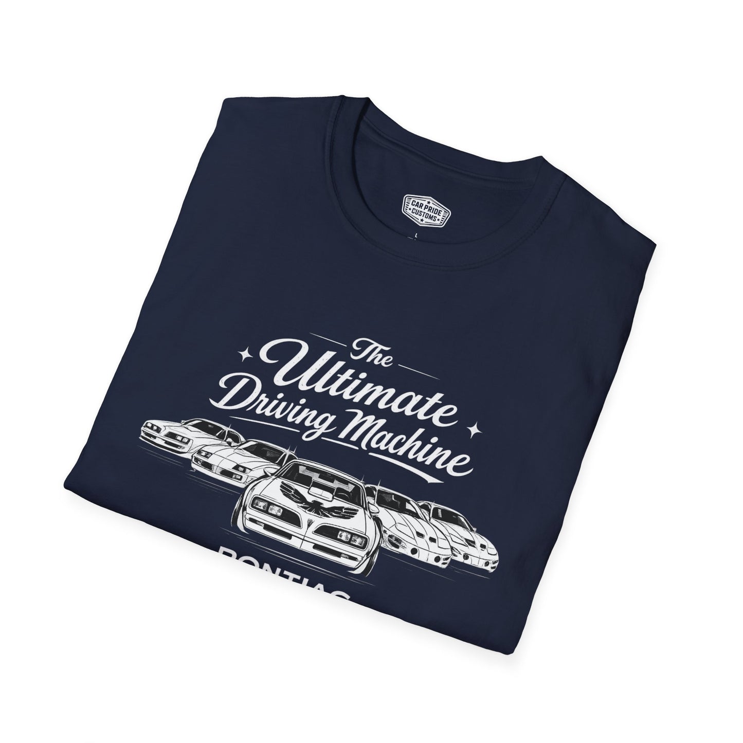 Pontiac Trans Am Evolution T-Shirt | Ultimate Driving Machine Muscle Car Graphic Tee | Vintage Pontiac Shirt