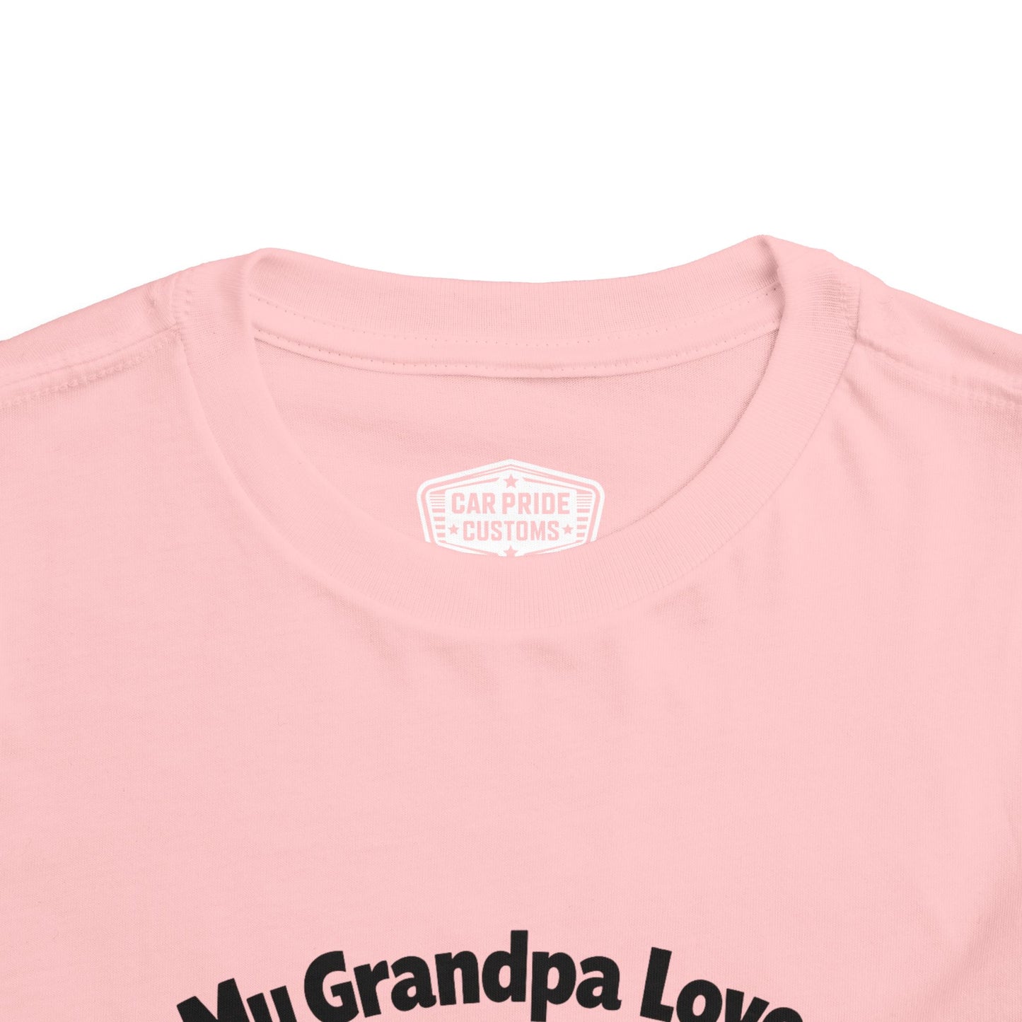 Funny Car T-Shirt | Classic Car Toddler T-Shirt| Grandpa Car Lover Gift | 1957 Chevrolet Bel Air | Grandpa Likes Cars