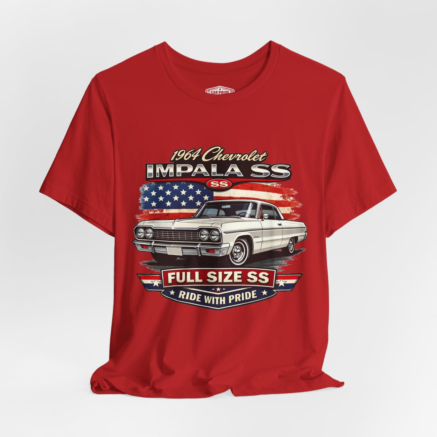 1964 Chevrolet Impala SS White Pride - Premium Tee