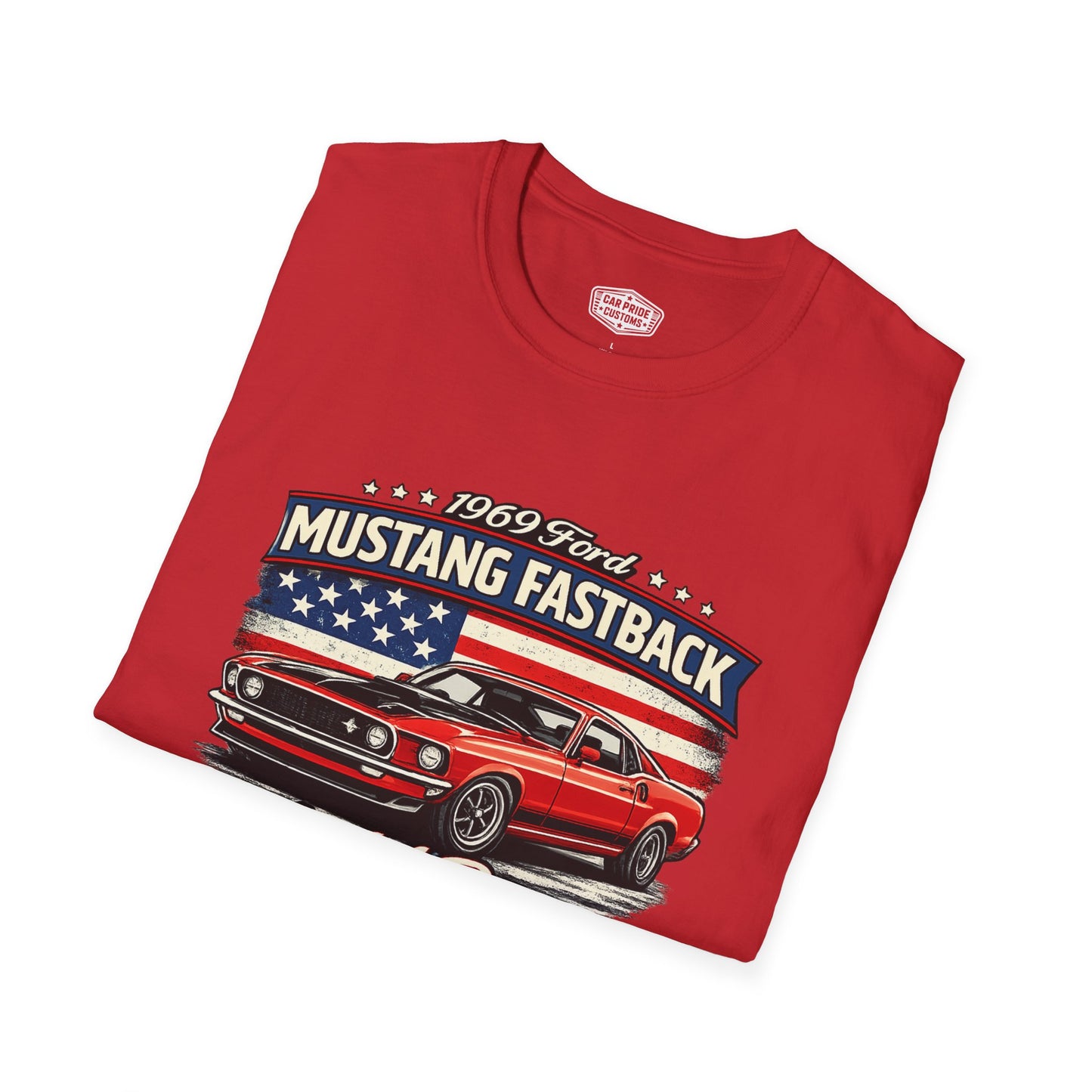 1969 Ford Mustang Fastback Mach 1 Pride - Standard Tee