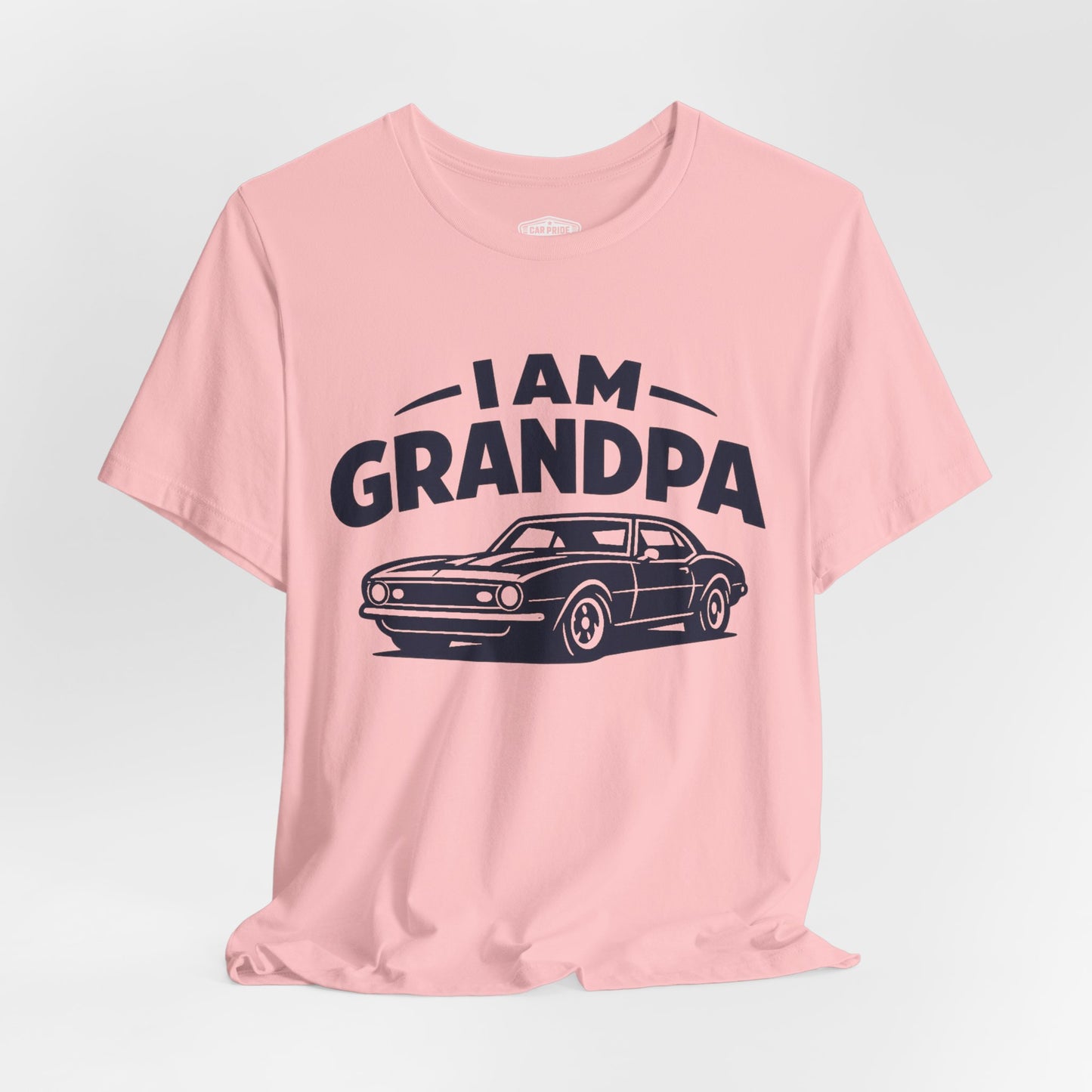 Funny Car T-Shirt | Classic Car Grandpa T-Shirt| Grandpa Car Lover Gift | 1968 Chevrolet Camaro | I am Grandpa