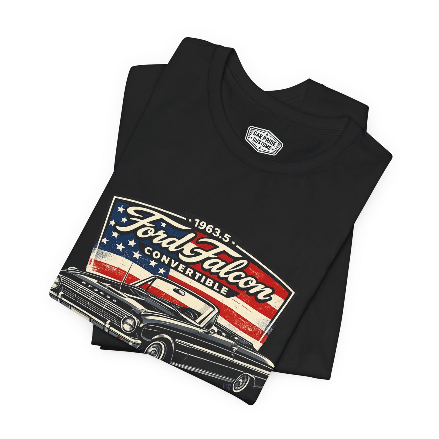 1963.5 Ford Falcon Convertible Black Pride - Premium Tee