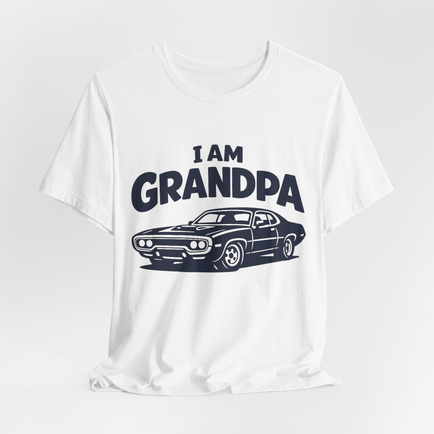 Funny Car T-Shirt | Classic Car Grandpa T-Shirt| Grandpa Car Lover Gift | 1971 Plymouth Road Runner | I am Grandpa