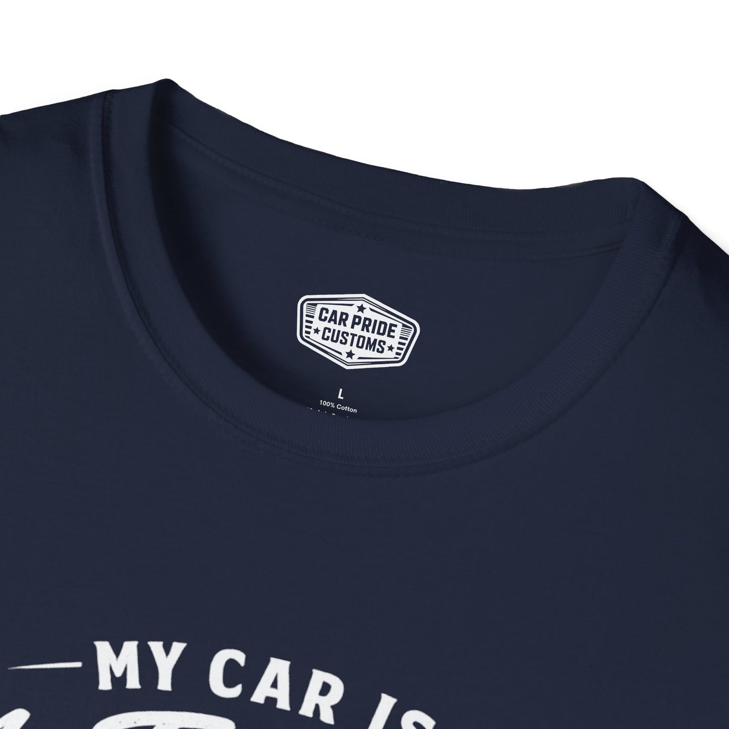 My Car is My Therapist | 1968 Dodge Charger T-Shirt | Funny Mopar Muscle Car Graphic Tee | Classic Dodge Shirt