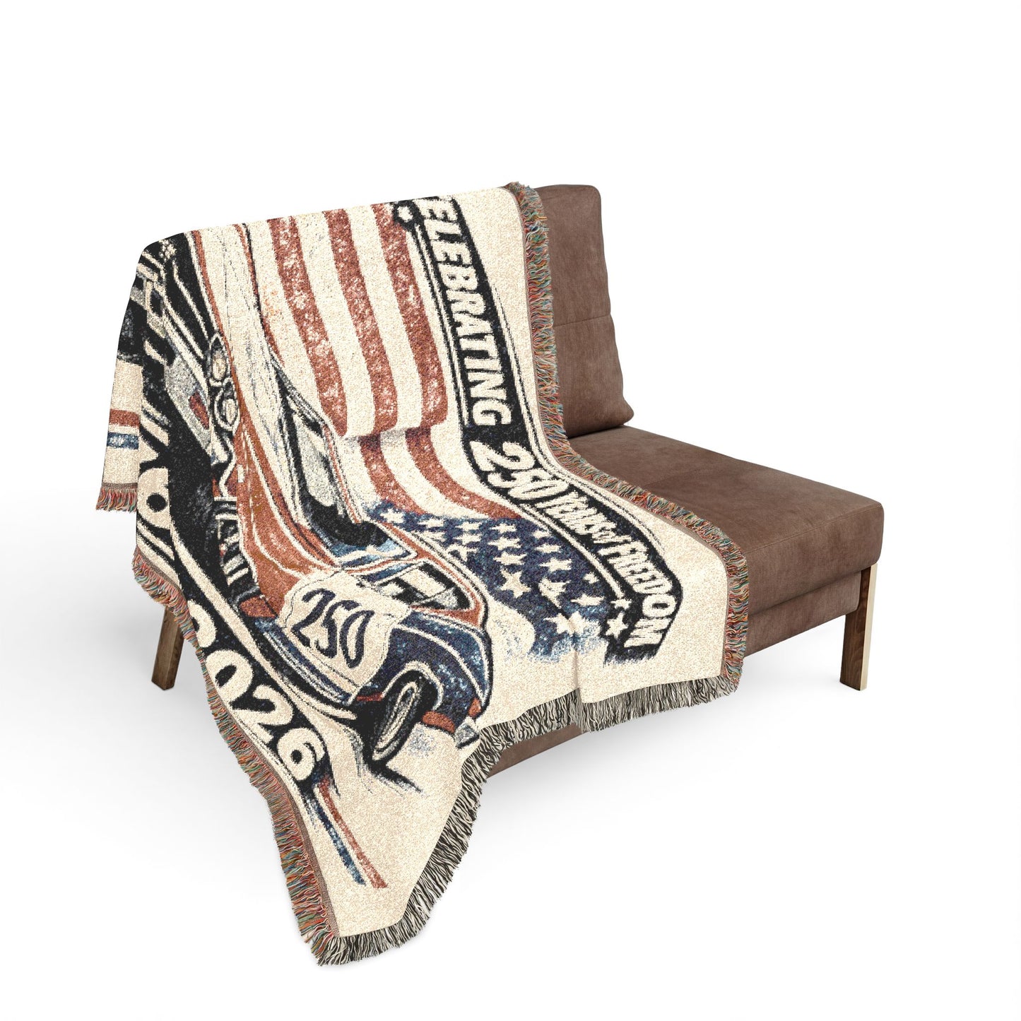 Chevelle Woven Throw Americana Patriotic Blanket | Automotive Home Decor | Collector Gift | Fathers Day Gift | Car Lover Gift