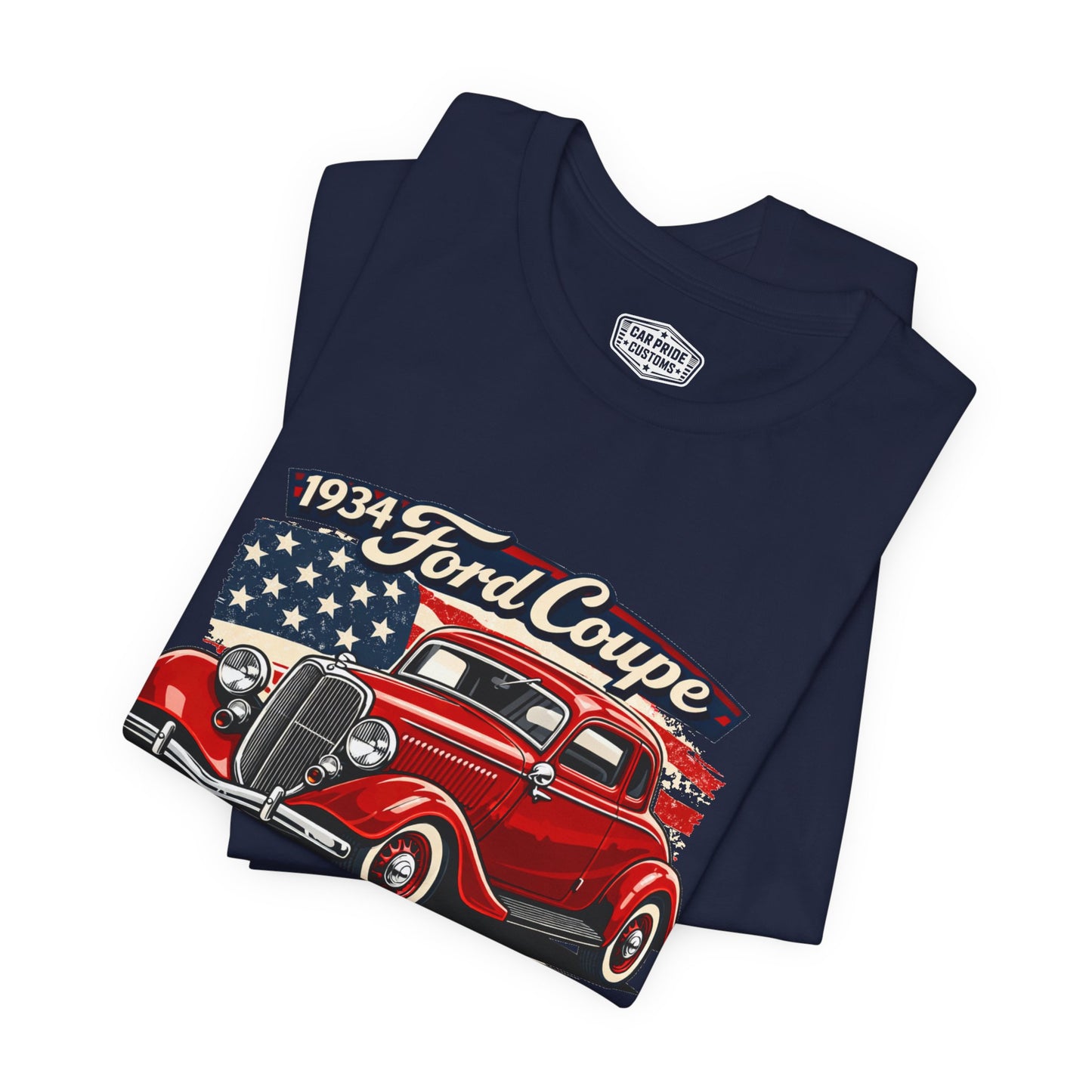 1934 Ford Coupe Red Pride - Premium Tee