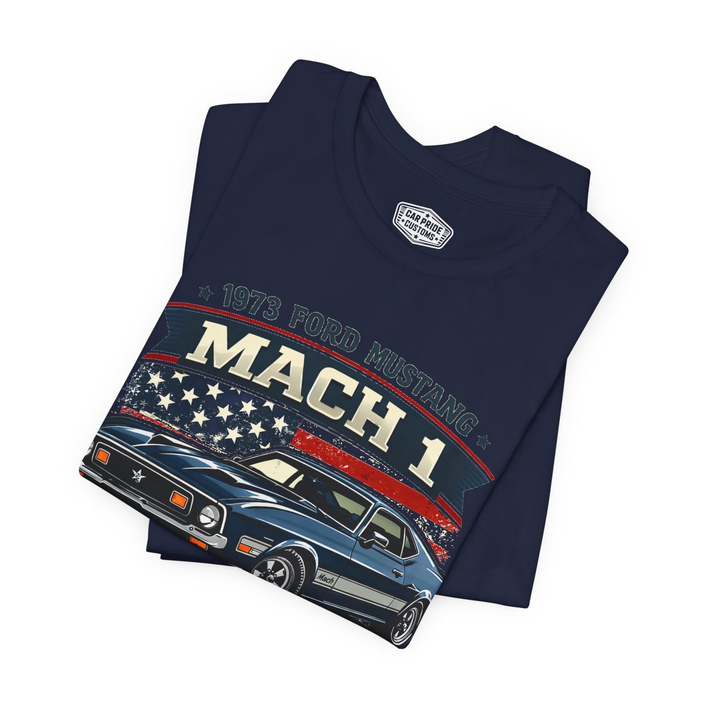 1973 Ford Mustang Mach 1 Pride - Premium Tee