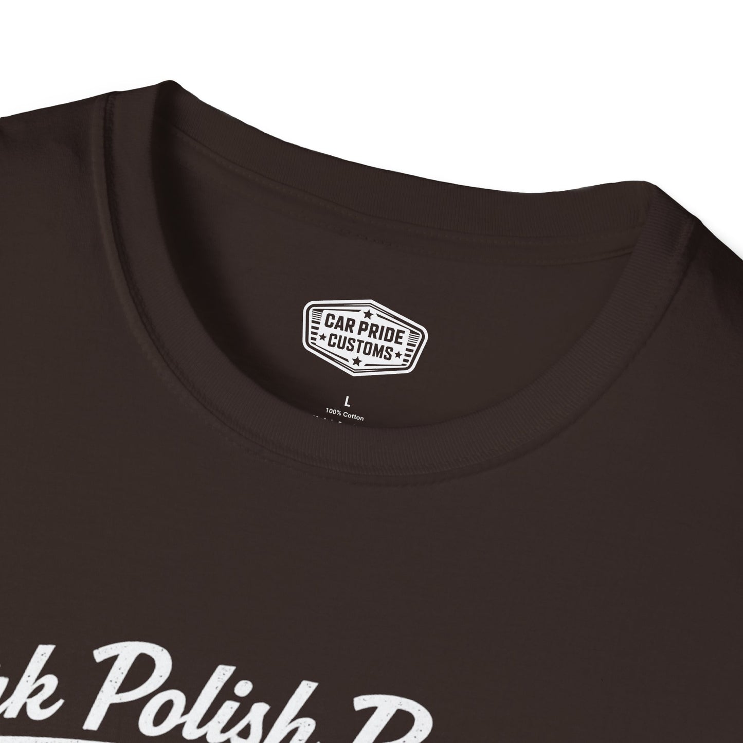 Park Polish Repeat | 1993 Ford Mustang SVT Cobra T-Shirt | Funny Fox Body Car Show Graphic Tee | Mustang Shirt