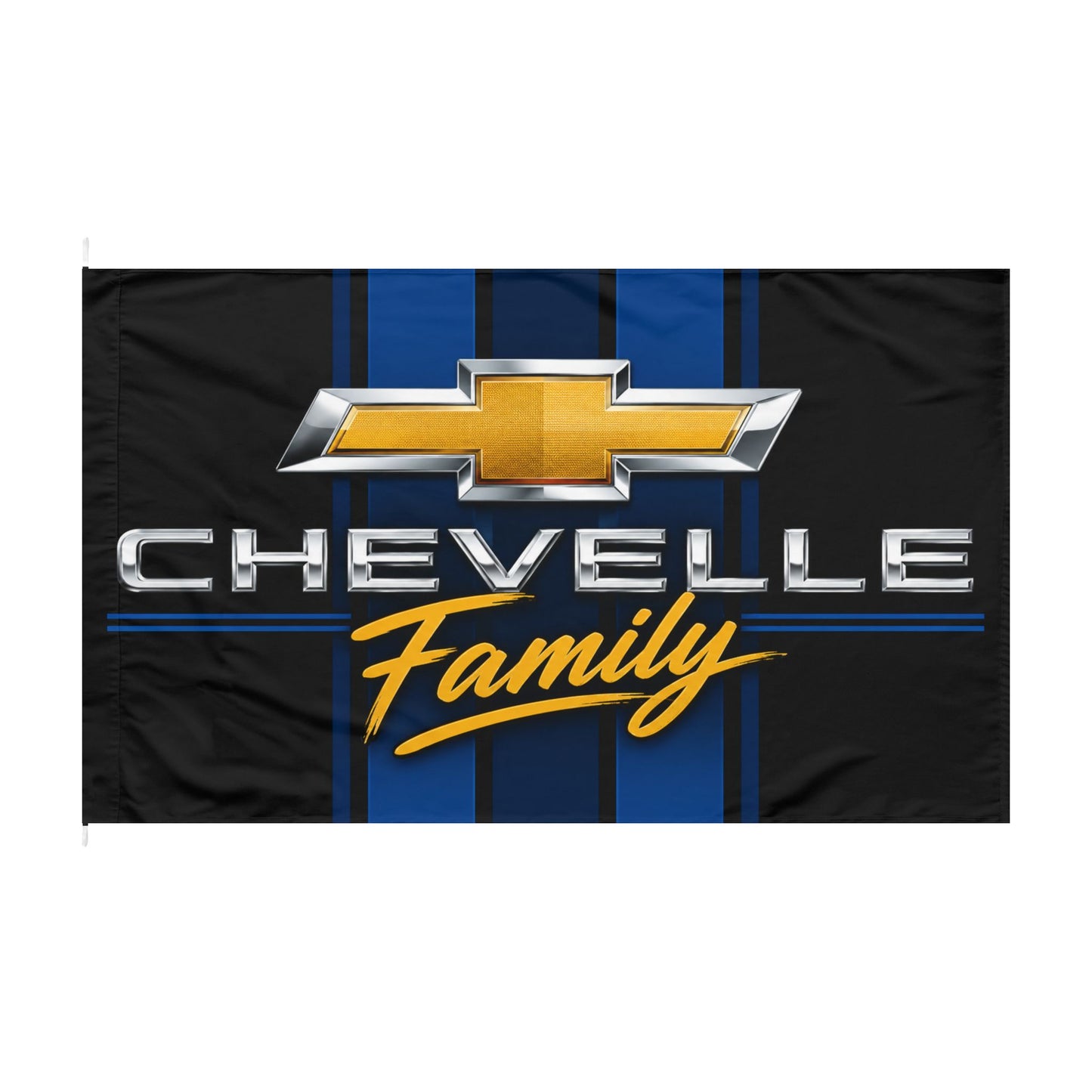 Chevelle Family Flag | Classic Chevelle Garage Banner | Muscle Car Wall Art| 60"x36"