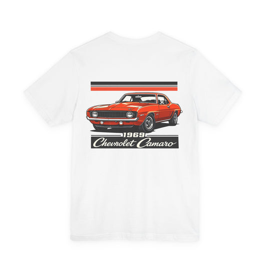 1969 Chevrolet Camaro Red Stock - Premium Tee