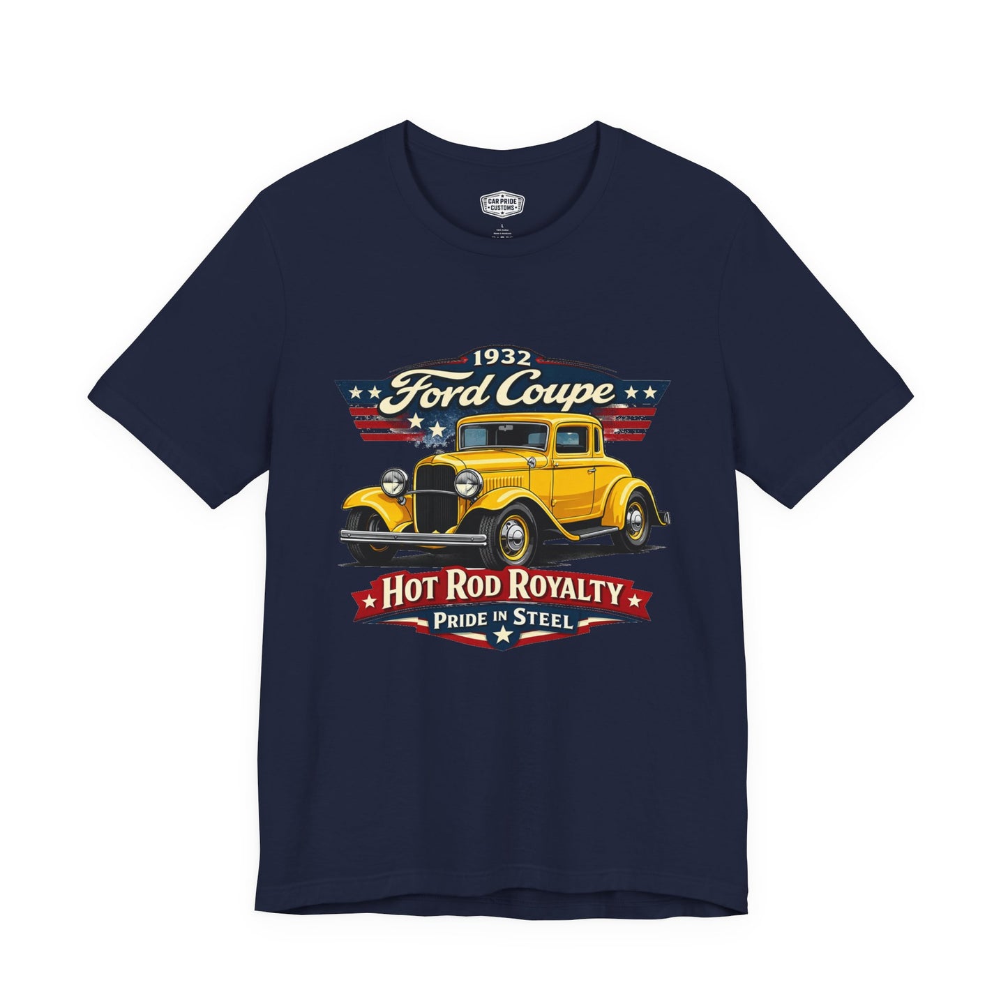 1932 Ford Coupe Yellow Pride - Premium Tee