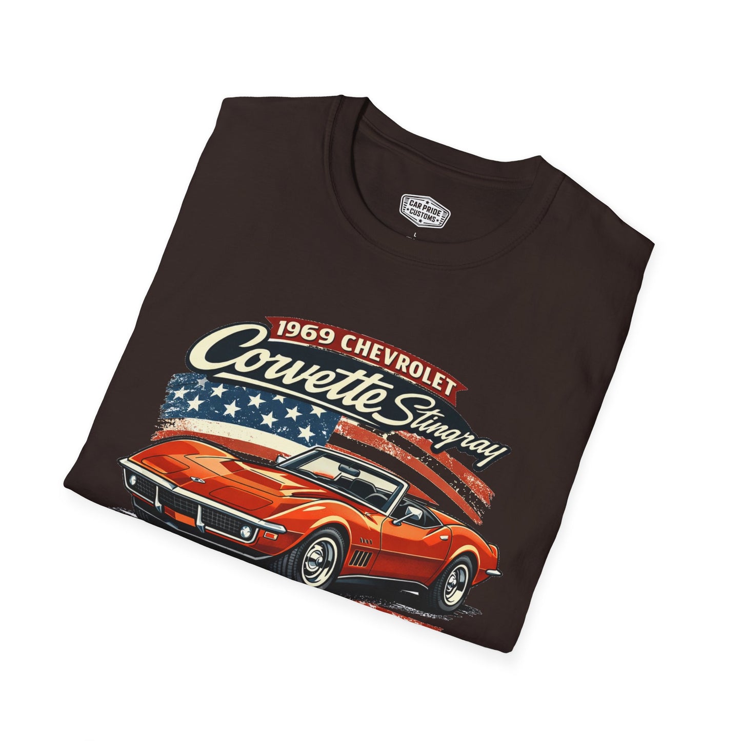 1969 Chevrolet Corvette Stingray Convertible Burnt Orange Pride - Standard Tee