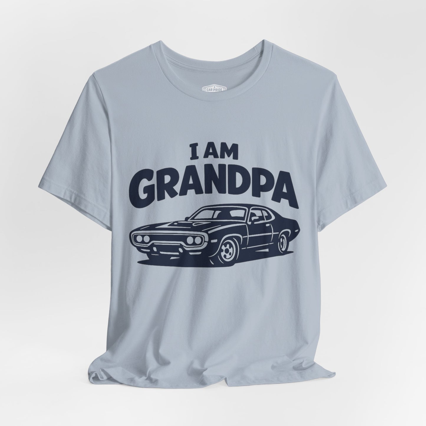 Funny Car T-Shirt | Classic Car Grandpa T-Shirt| Grandpa Car Lover Gift | 1971 Plymouth Road Runner | I am Grandpa