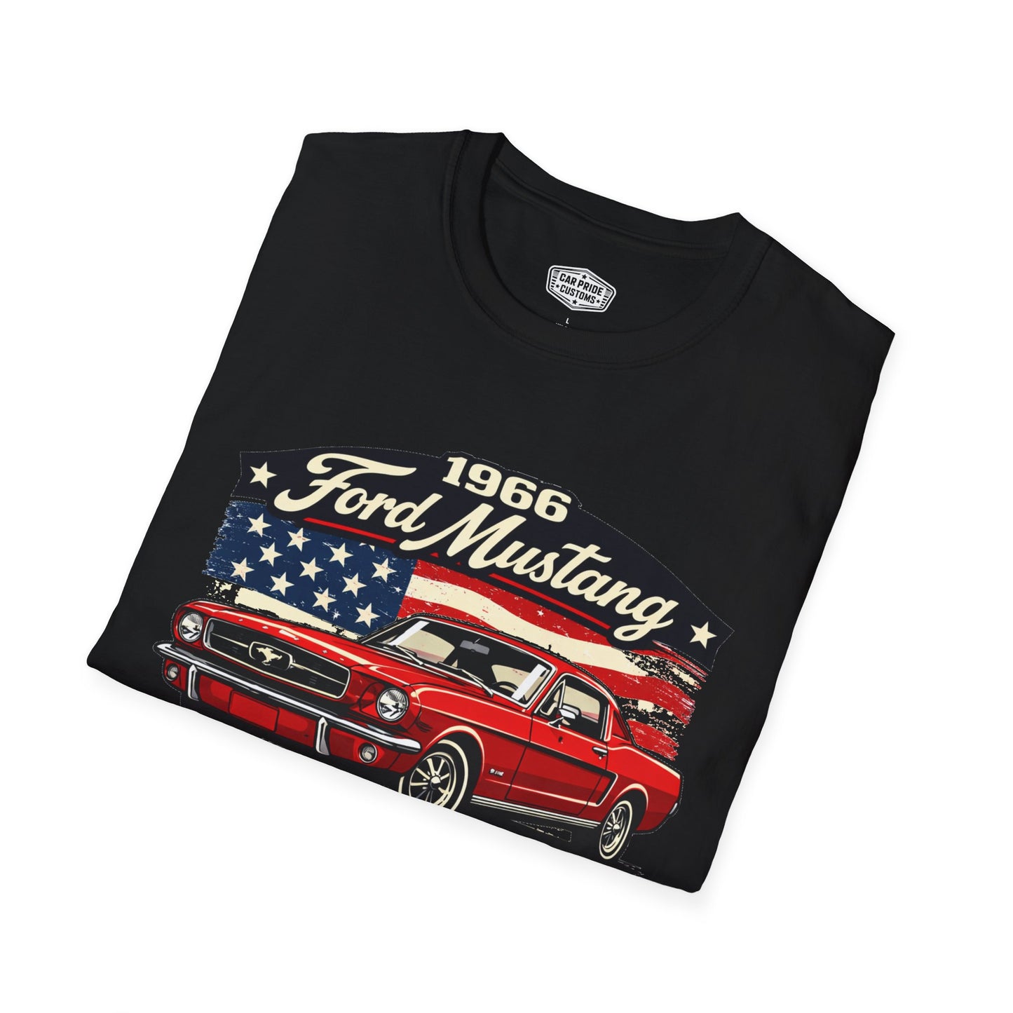 1966 Ford Mustang Red Pride - Standard Tee