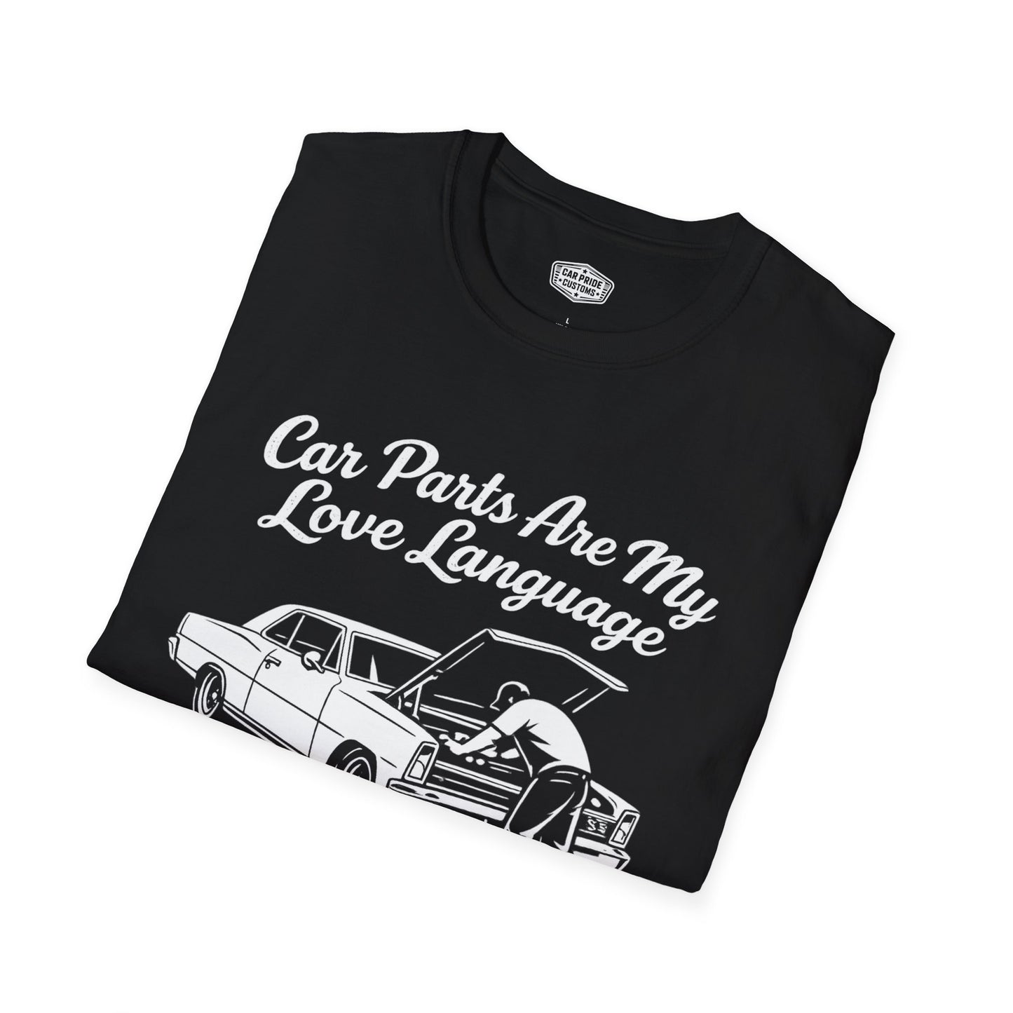 Funny Car T-Shirt | Car Guy Gift | Mechanic Shirt | 1966 Chevrolet Nova SS | Car Parts