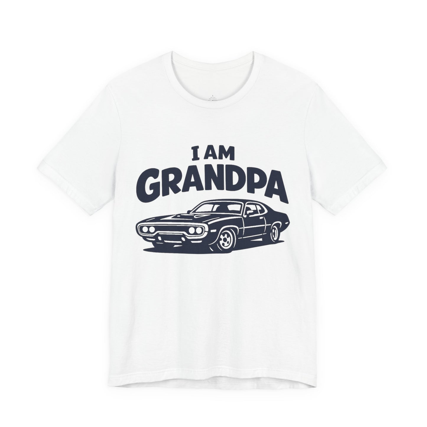 Funny Car T-Shirt | Classic Car Grandpa T-Shirt| Grandpa Car Lover Gift | 1971 Plymouth Road Runner | I am Grandpa
