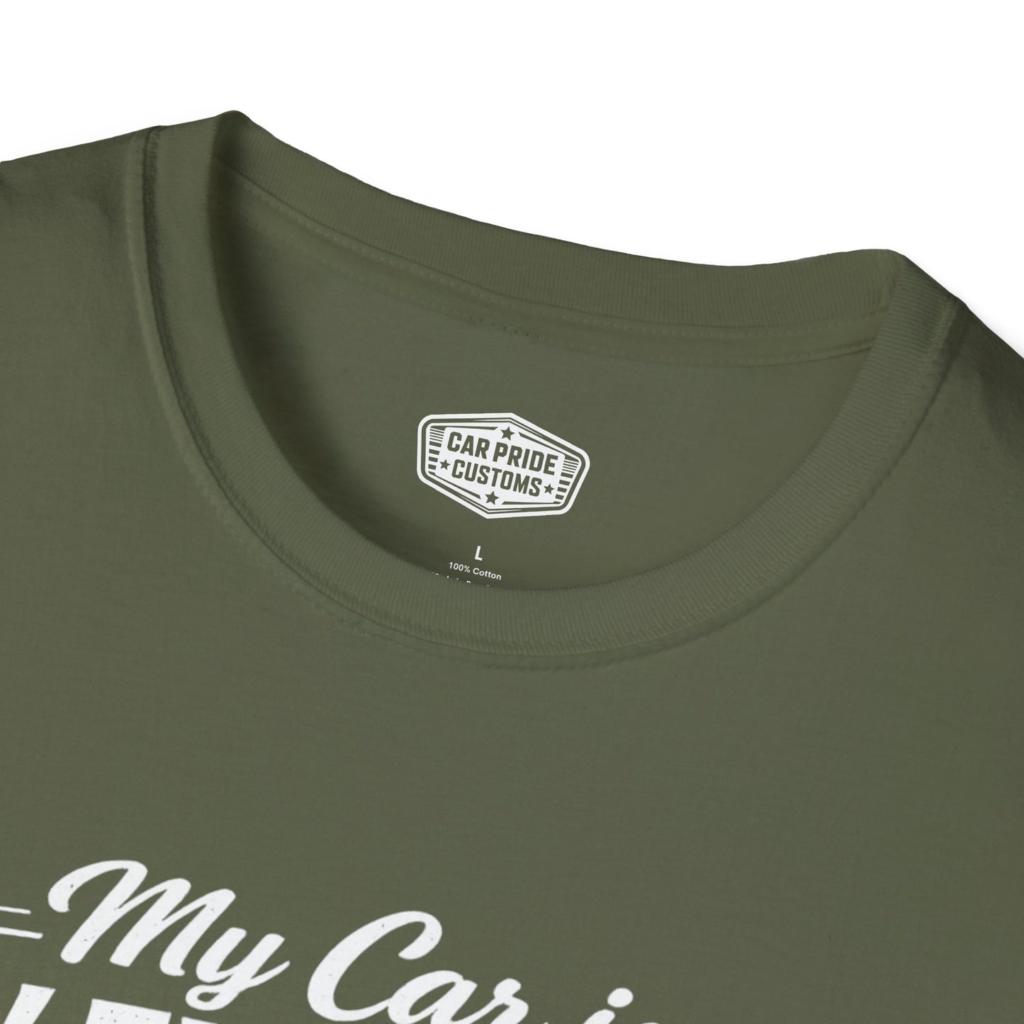 My Car is My Therapist | 1966 Chevy Nova T-Shirt | Funny Classic Muscle | Car Graphic Tee | Chevrolet Shirt