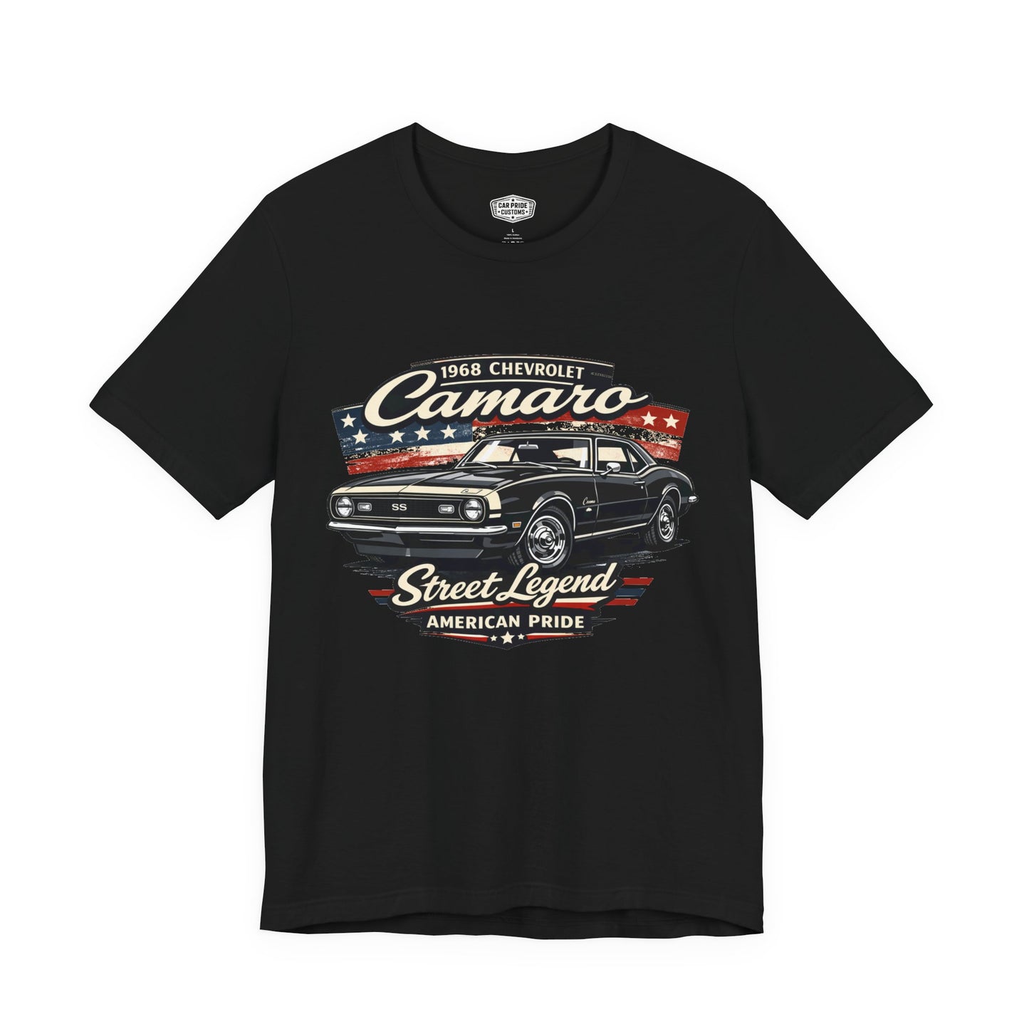 1968 Chevrolet Camaro Shirt | Classic Car Gift for Dad | American Pride | Vintage | Classic | Premium Soft