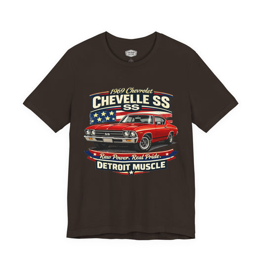 1969 Chevrolet Chevelle SS Red Pride - Premium Tee