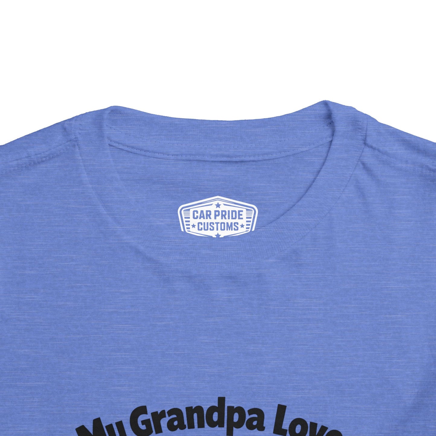 Funny Car T-Shirt | Classic Car Toddler T-Shirt| Grandpa Car Lover Gift | 1957 Chevrolet Bel Air | Grandpa Likes Cars