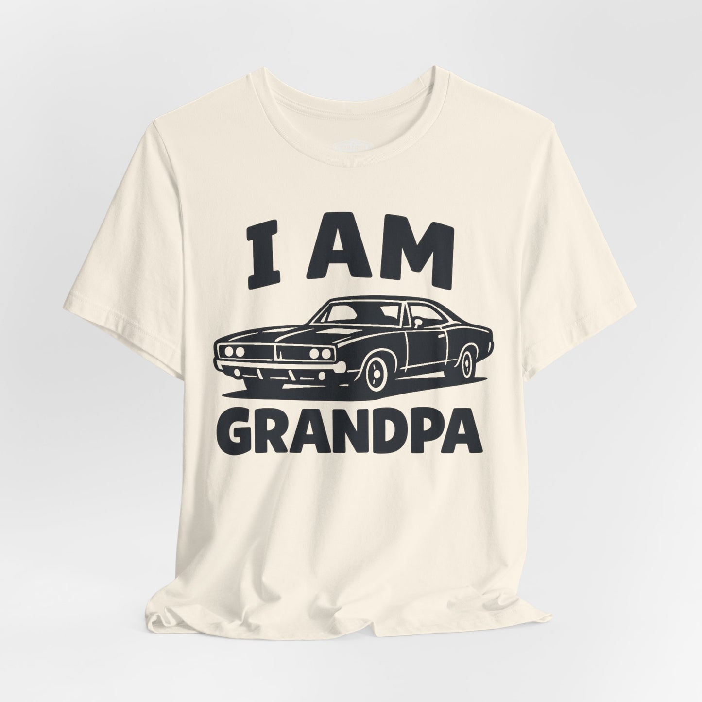 Funny Car T-Shirt | Classic Car Grandpa T-Shirt| Grandpa Car Lover Gift | 1968 Dodge Charger | I am Grandpa