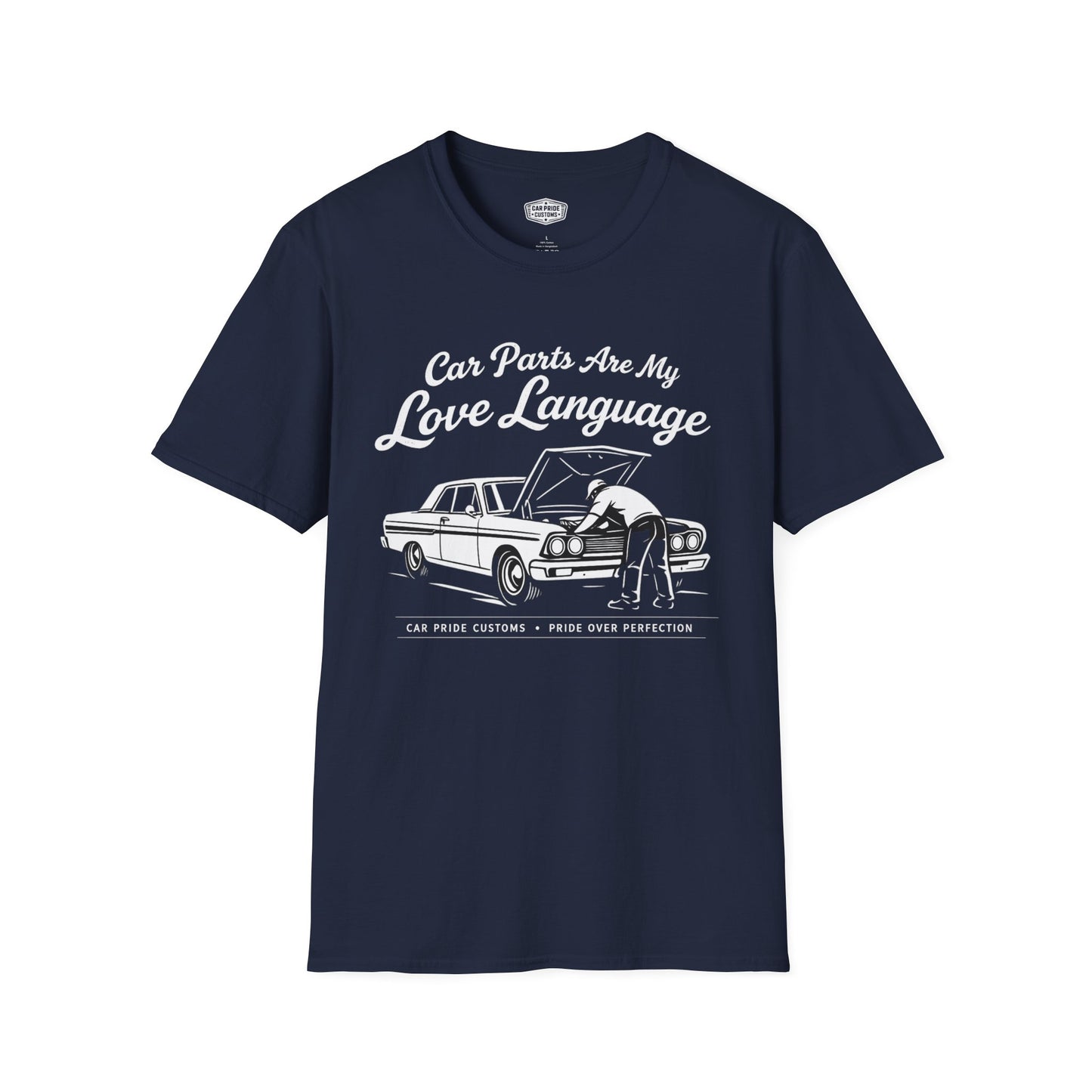 Funny Car T-Shirt | Car Guy Gift | Mechanic Shirt | 1965 Ford Fairlane 500 |Car Parts