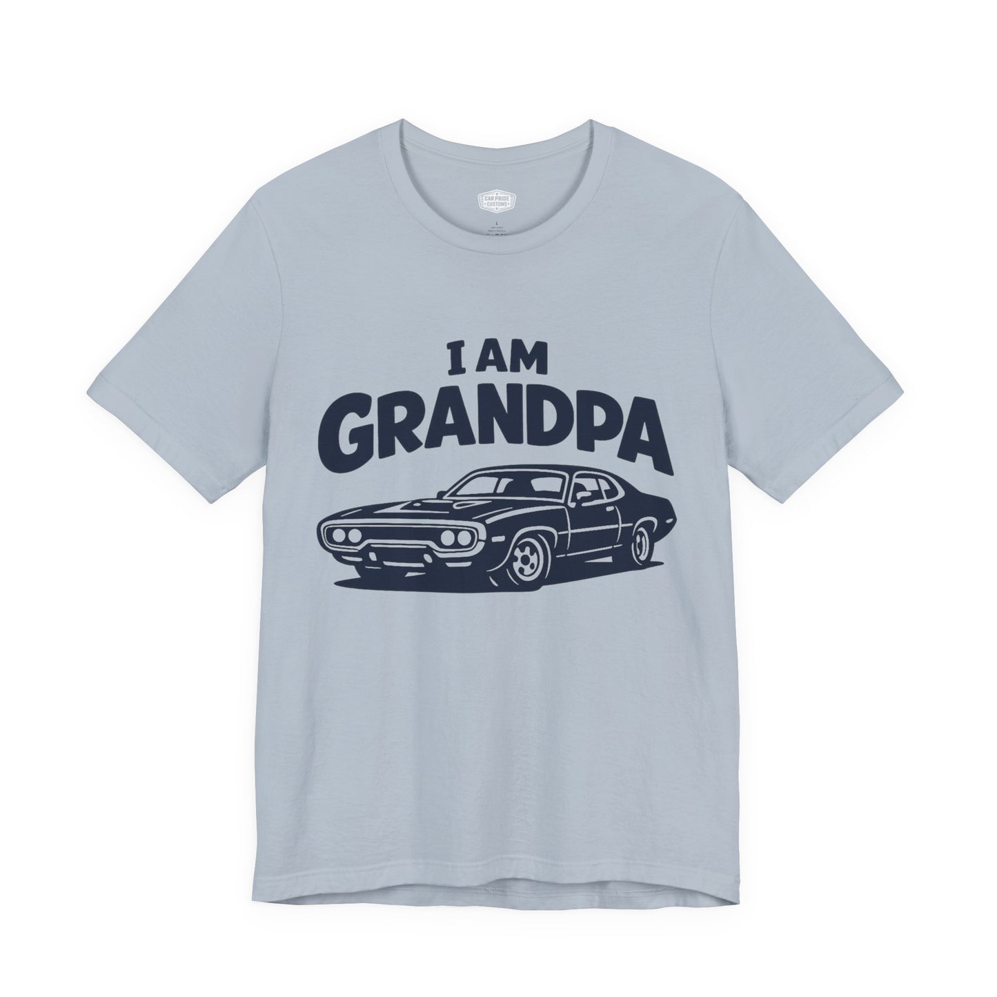 Funny Car T-Shirt | Classic Car Grandpa T-Shirt| Grandpa Car Lover Gift | 1971 Plymouth Road Runner | I am Grandpa