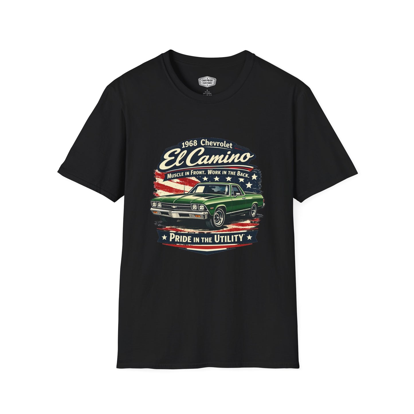 1968 Chevrolet El Camino Green Pride - Standard Tee