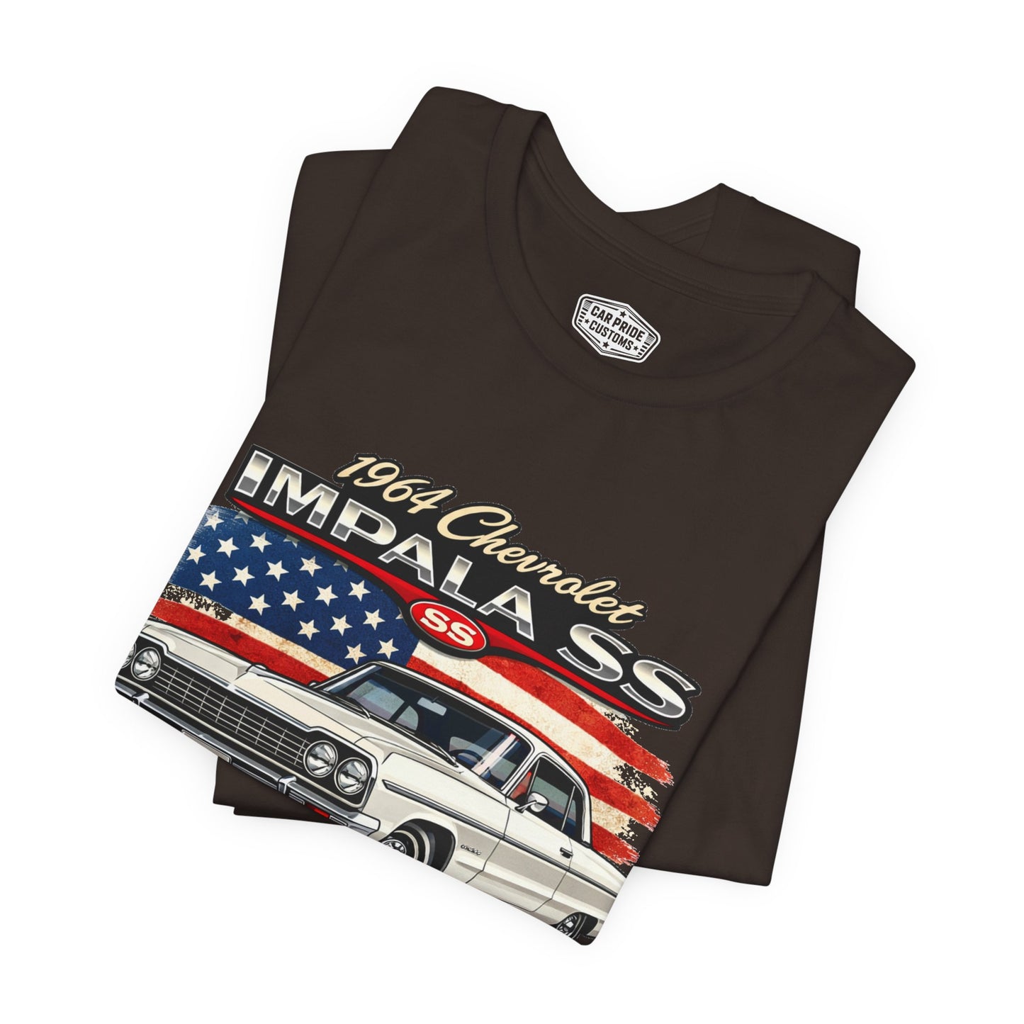 1964 Chevrolet Impala SS White Pride - Premium Tee