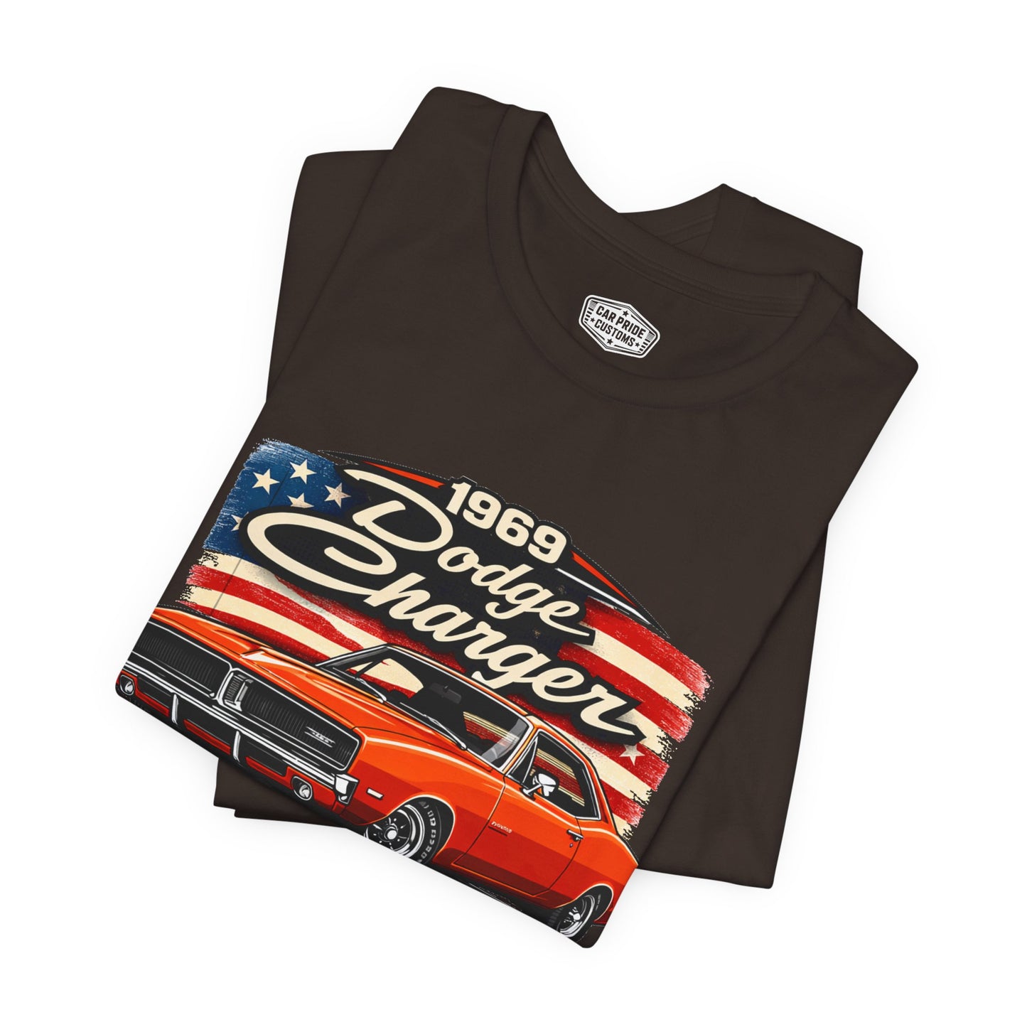 1969 Dodge Charger Orange Pride - Premium Tee
