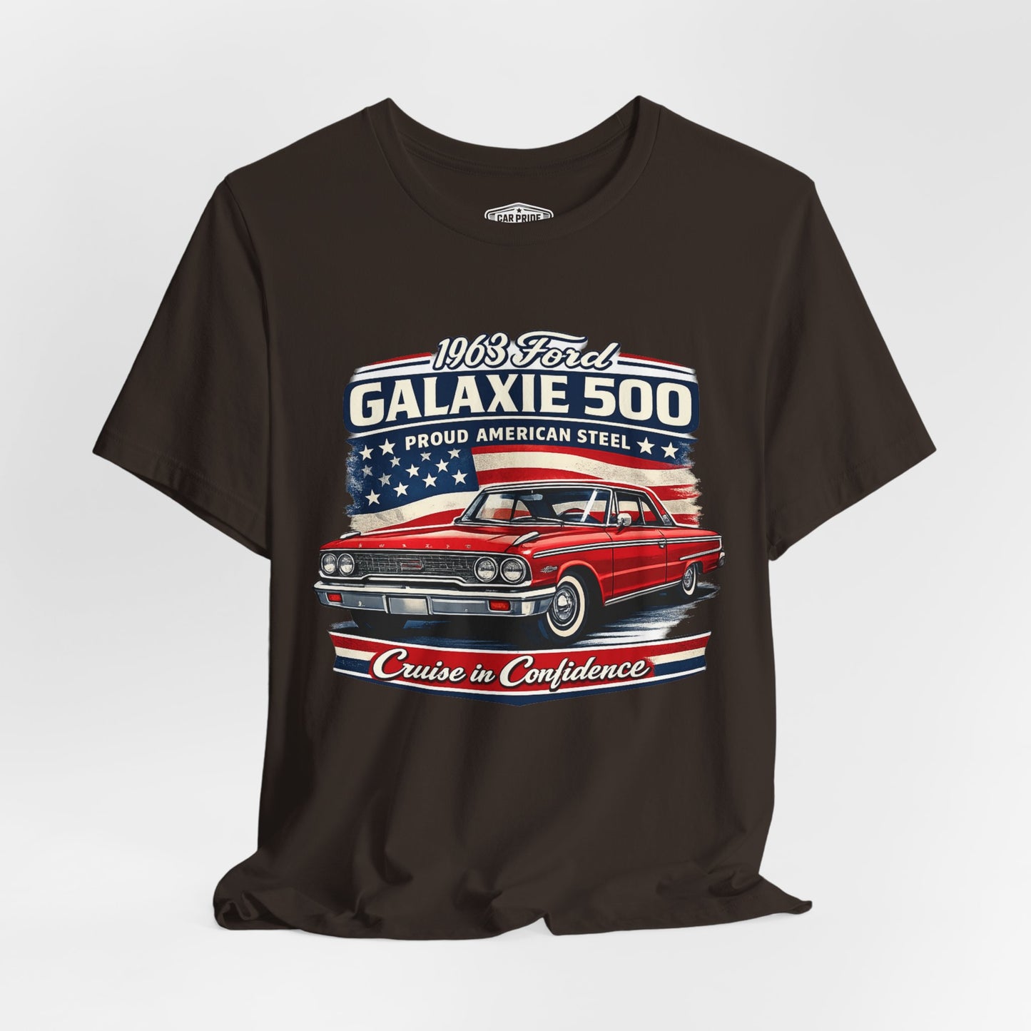 1963 Ford Galaxy 500 Red Pride - Premium Tee