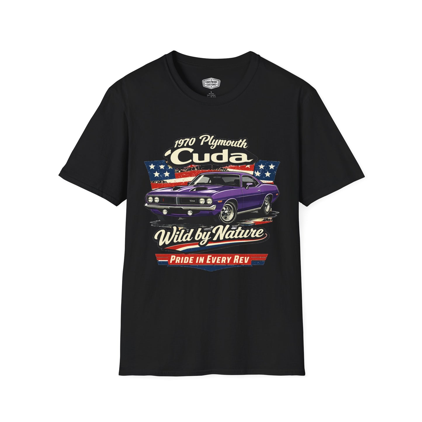1970 Plymouth Cuda Purple Pride - Standard Tee
