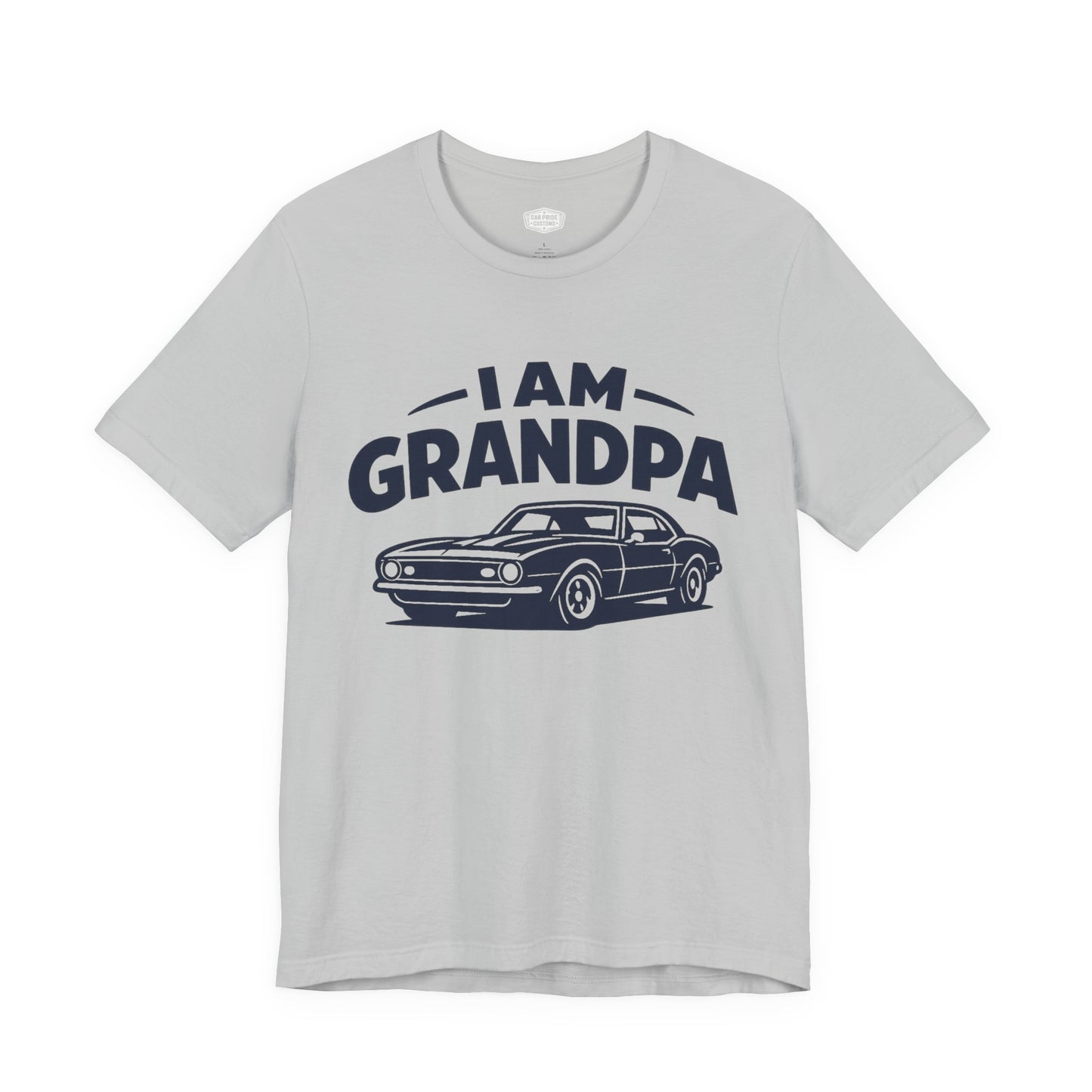 Funny Car T-Shirt | Classic Car Grandpa T-Shirt| Grandpa Car Lover Gift | 1968 Chevrolet Camaro | I am Grandpa