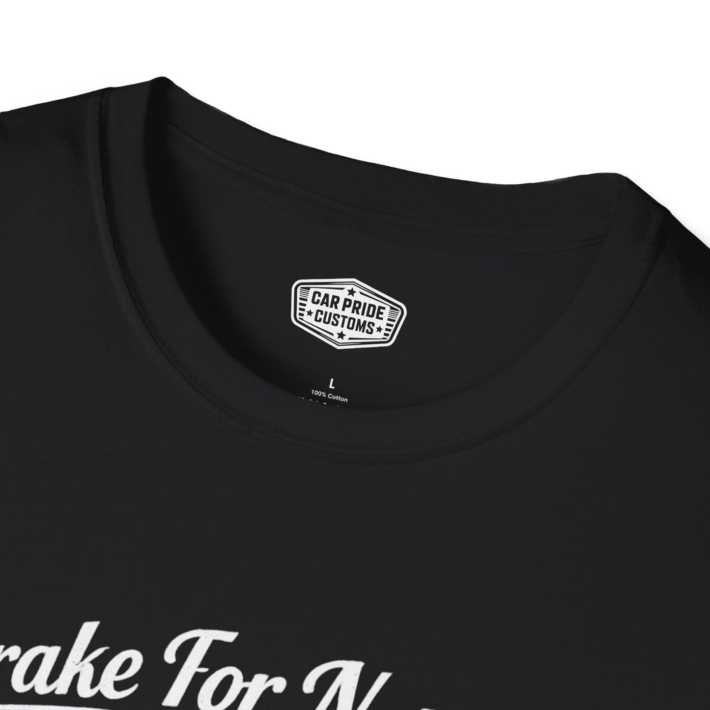 Funny Car T-Shirt | Car Guy Gift | Mechanic Shirt | 1966 Chevrolet Nova SS | I Brake for Nothing