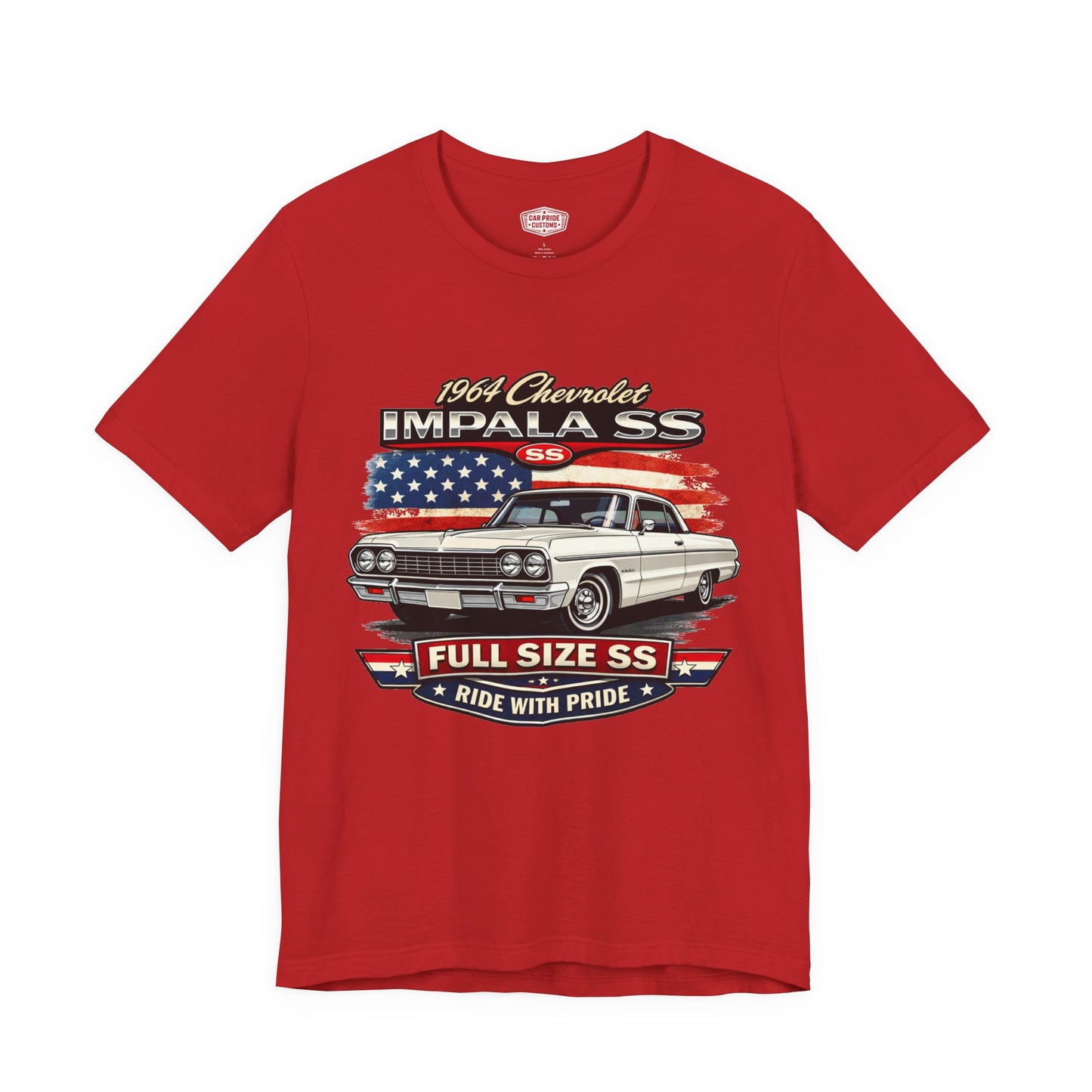 1964 Chevrolet Impala SS White Pride - Premium Tee
