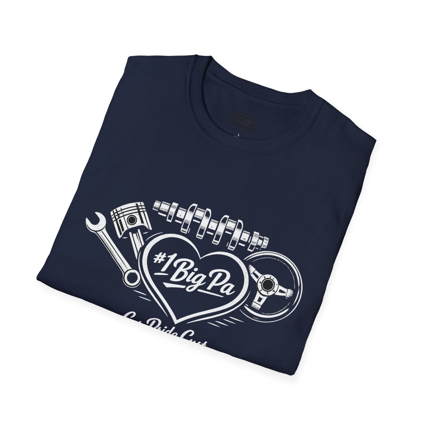 #1 Big Pa Car Shirt | Father’s Day Gift for Grandpa | Car Guy Shirt | Automotive Tee
