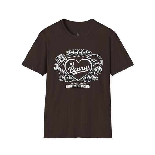 #1 Bepaw Car Shirt | Father’s Day Gift | Funny Grandpa Shirt | Automotive Tee