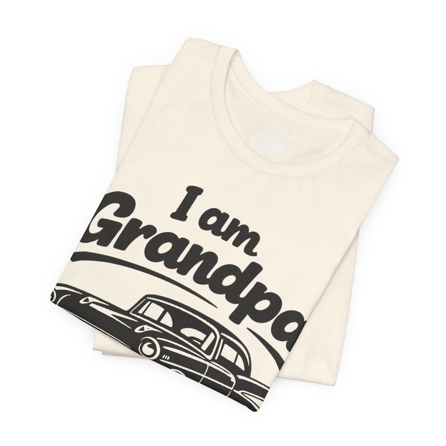 Funny Car T-Shirt | Classic Car Grandpa T-Shirt| Grandpa Car Lover Gift | 1957 Chevrolet Bel Air | I am Grandpa