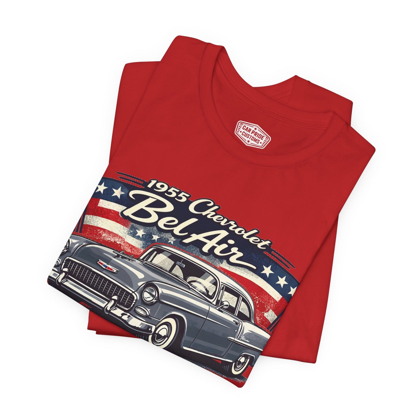 1955 Chevrolet Bel Air Grey Pride - Premium Tee