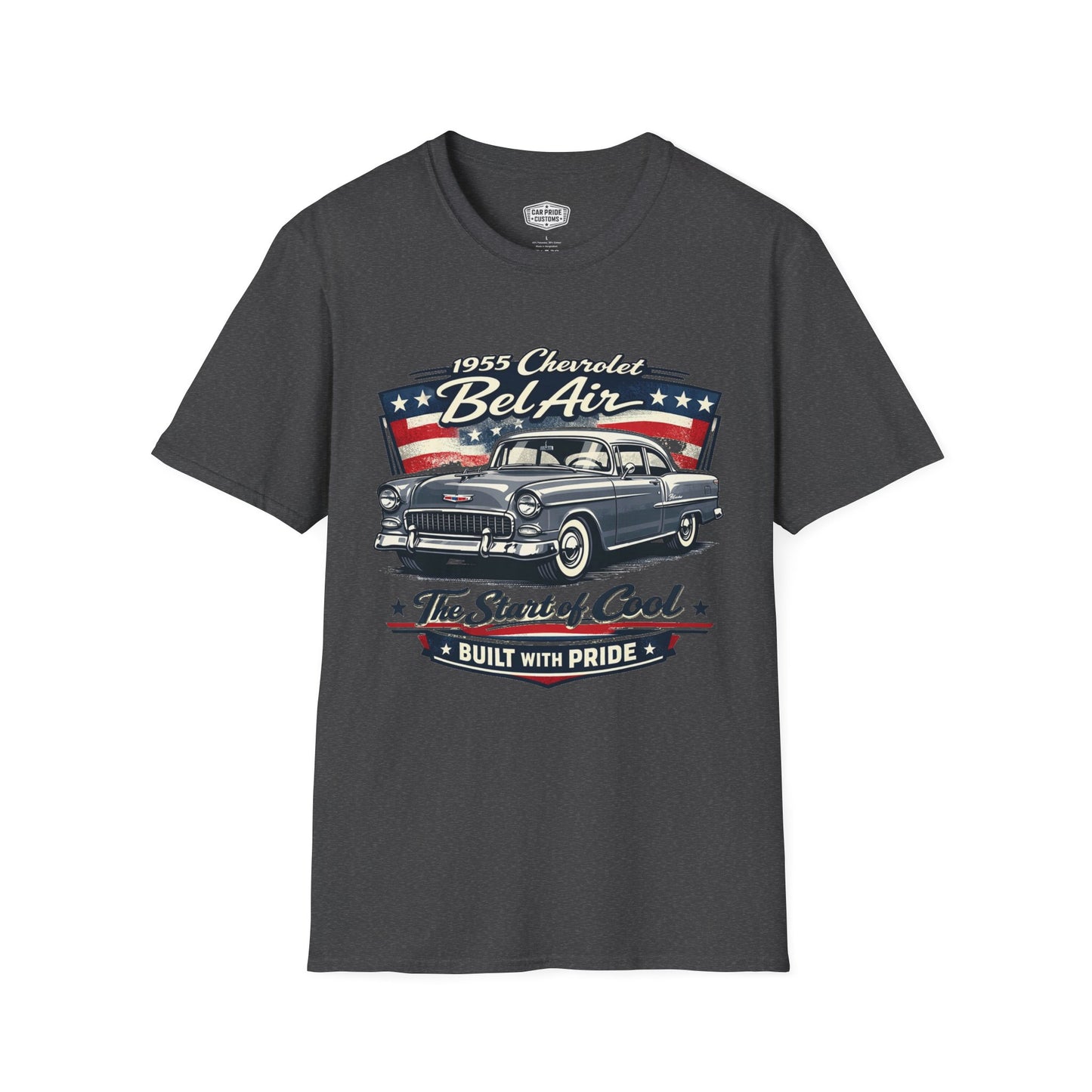 1955 Chevrolet Bel Air Grey Pride - Standard Tee