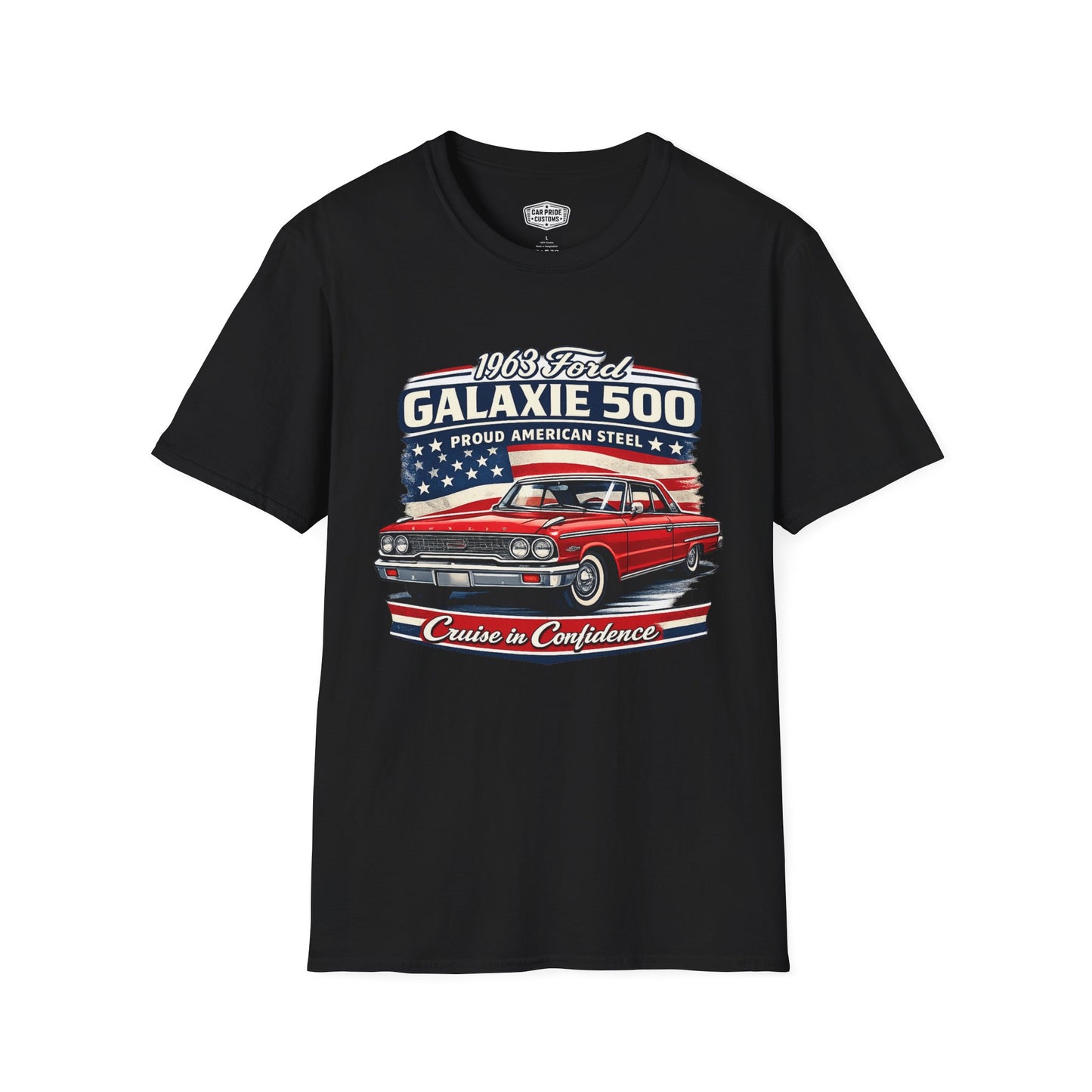 1963 Ford Galaxy 500 Red Pride - Standard Tee