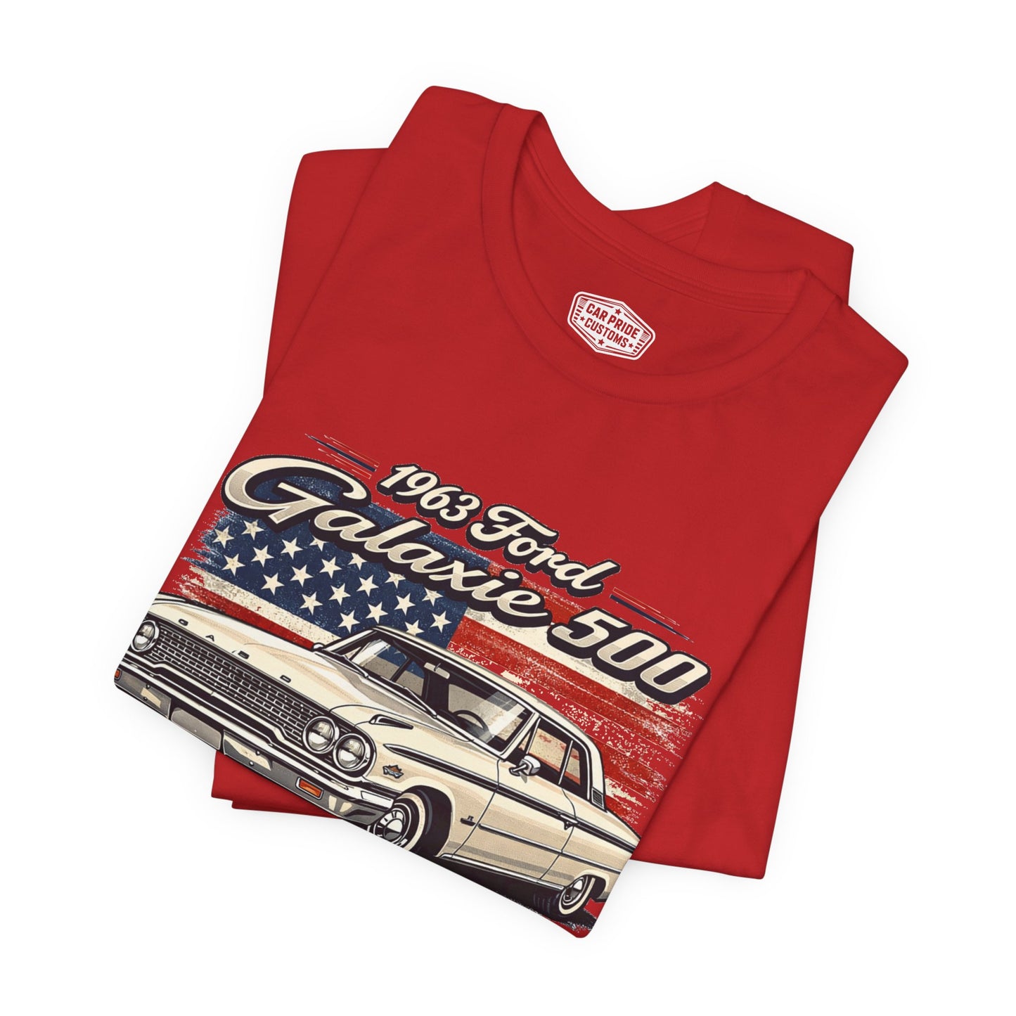 1963 Ford Galaxy 500 Yellow Pride - Premium Tee
